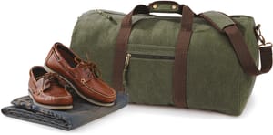 Vintage canvas weekendtas