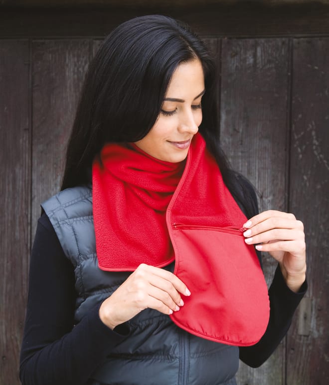 ÉCHARPE POLARTHERM™ avec poche zippée