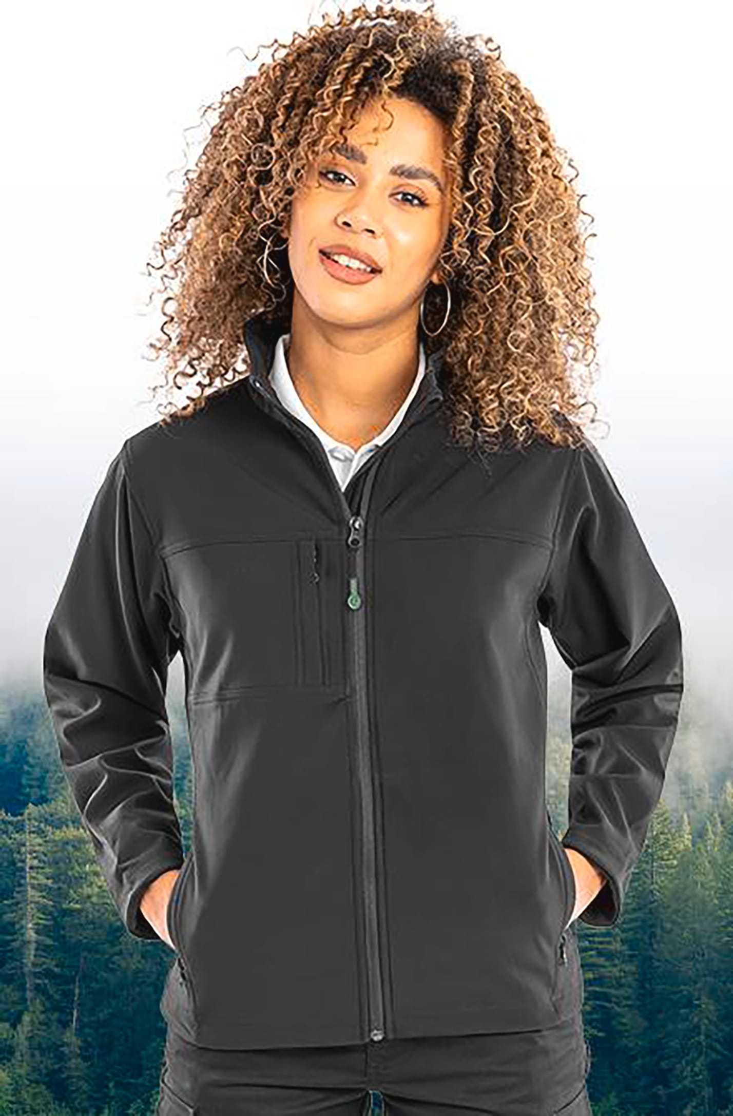 Veste Softshell Result - Homme - Coupe-vent, Respirante Et Déperlante - Norme Haute Visibilité EN ISO 20471 - Fabriquée En Polyester Recyclé