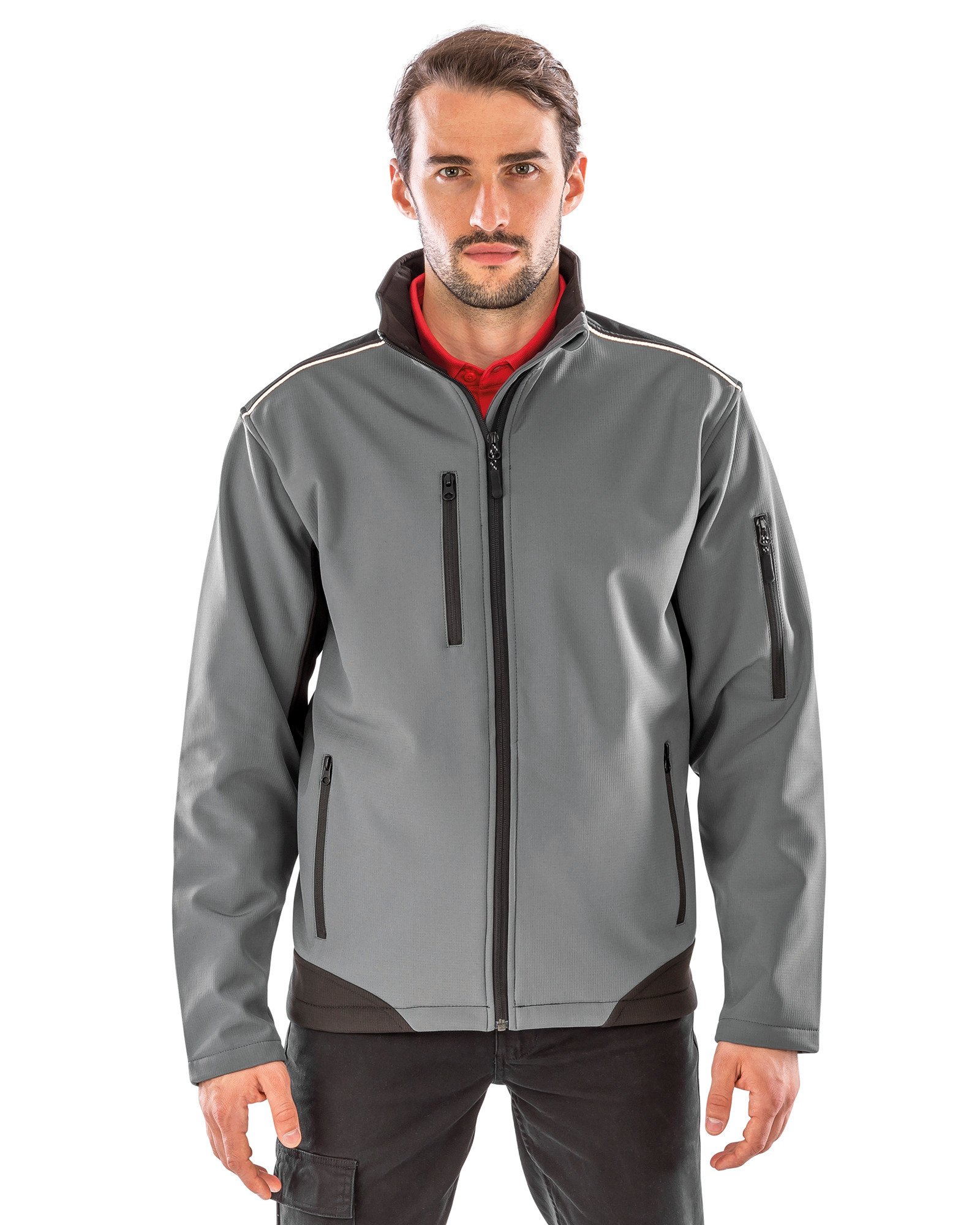 Softshell workwear jacket in ripstop Cordura®