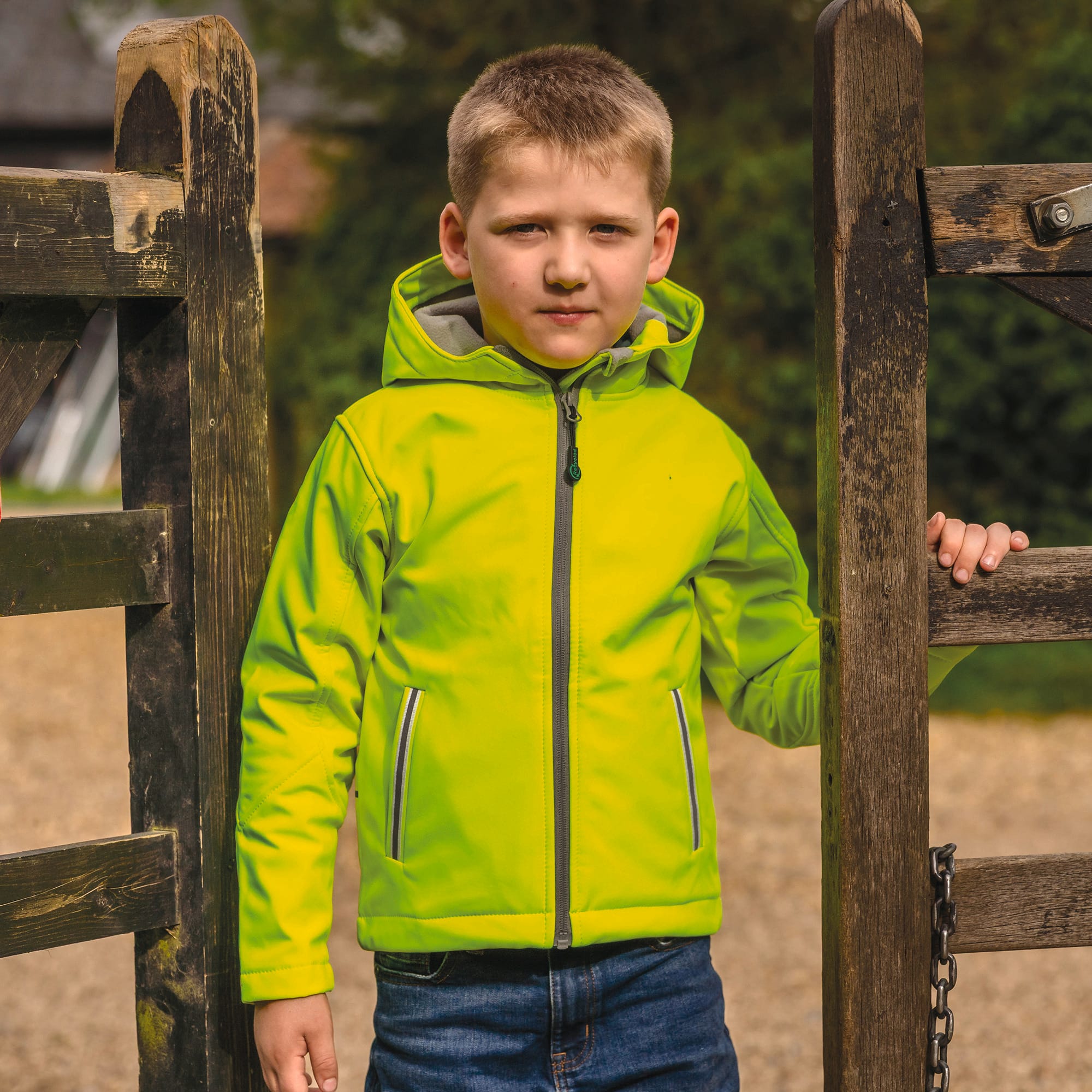 Veste Softshell Capuche Enfant