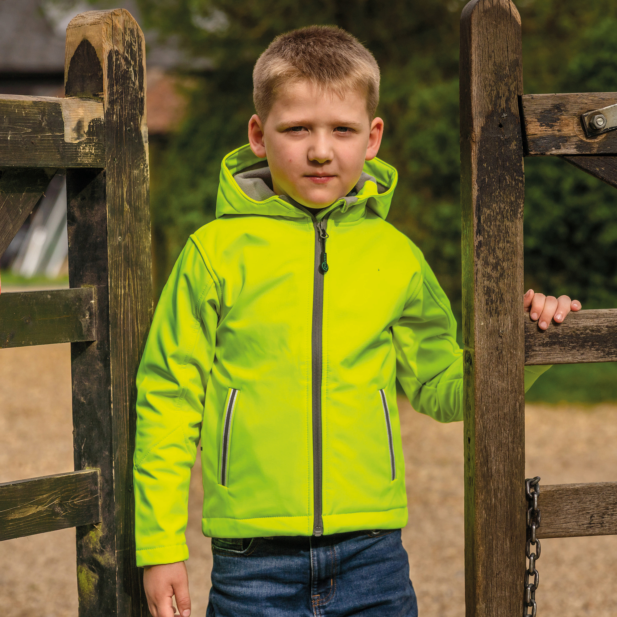 Kids Tx Performance Softshell met capuchon