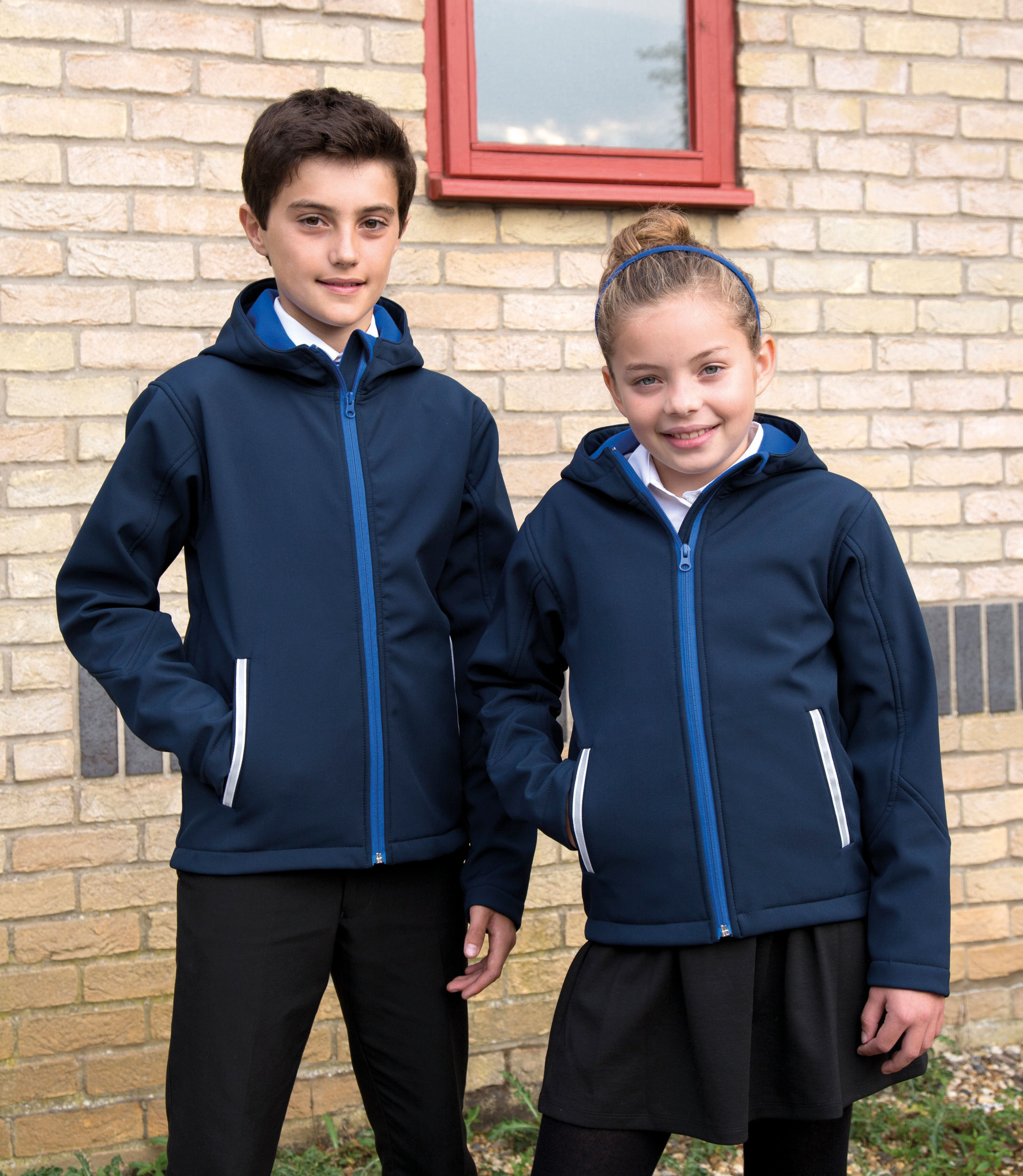 Kids Tx Performance Softshell met capuchon