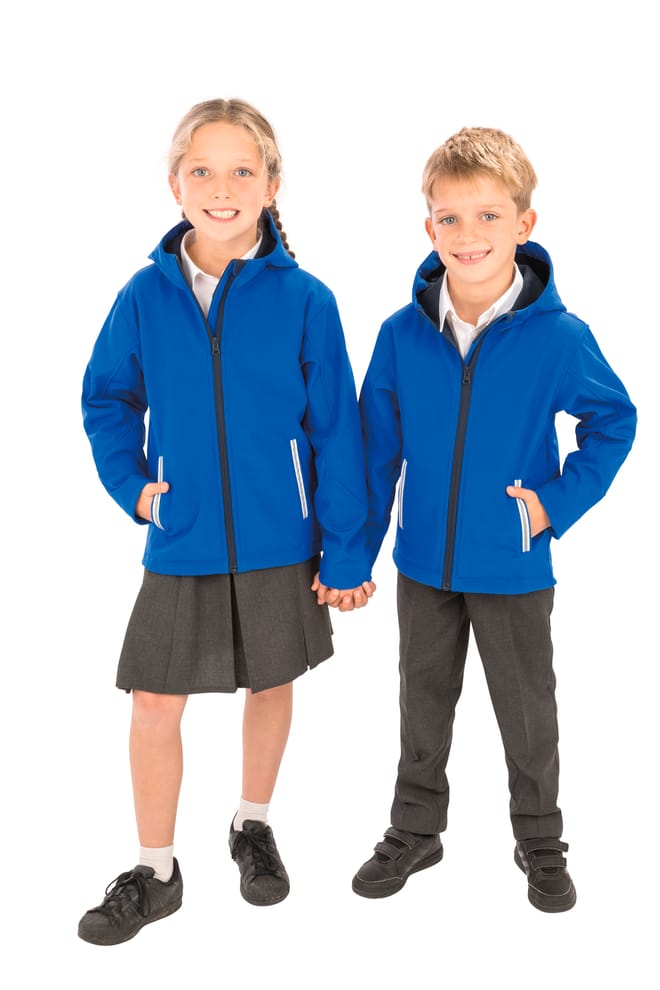 Chaqueta Softshell capucha niños