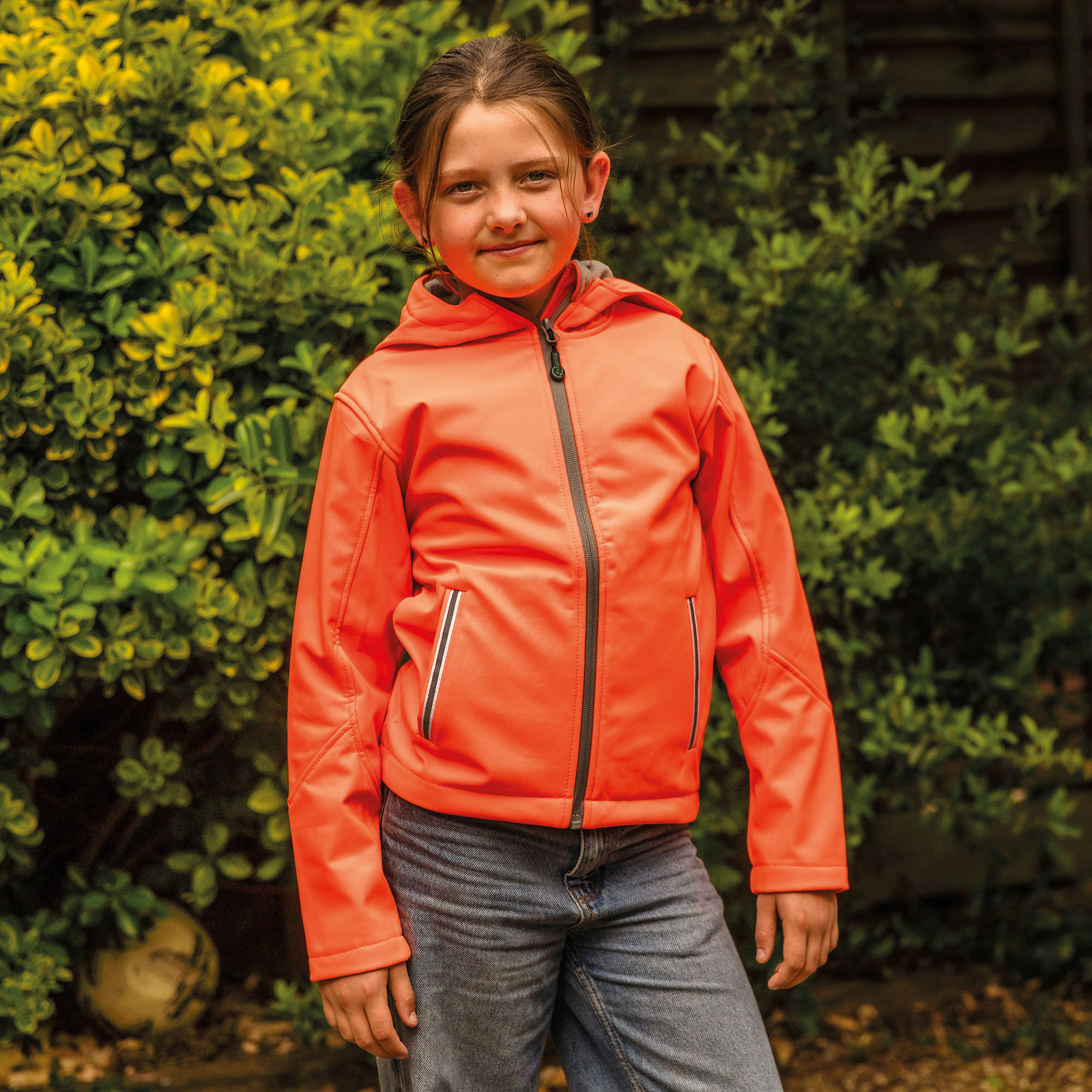 Kids Tx Performance Softshell met capuchon