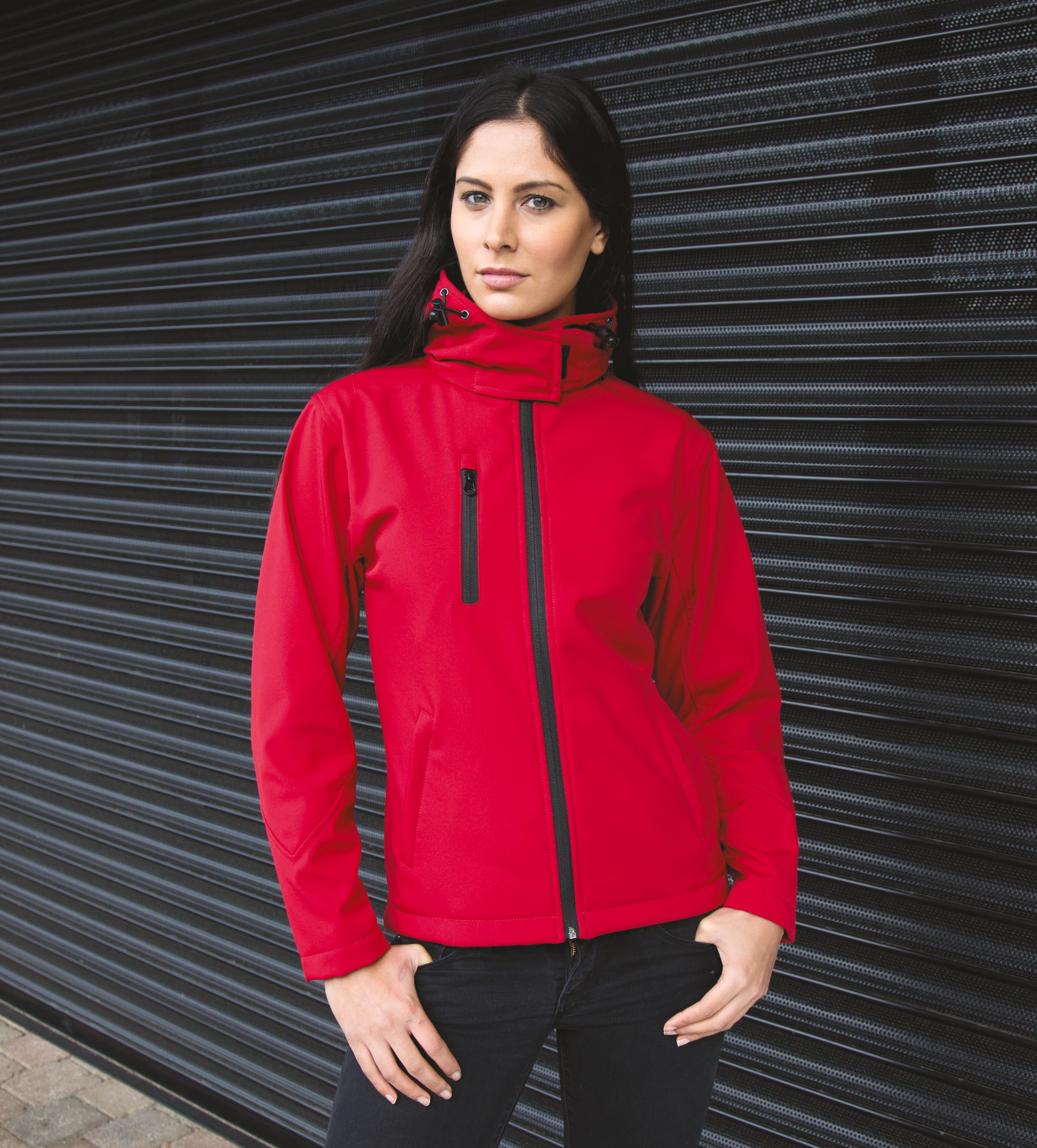 Veste Softshell Capuche Femme TX Performance - Image 2