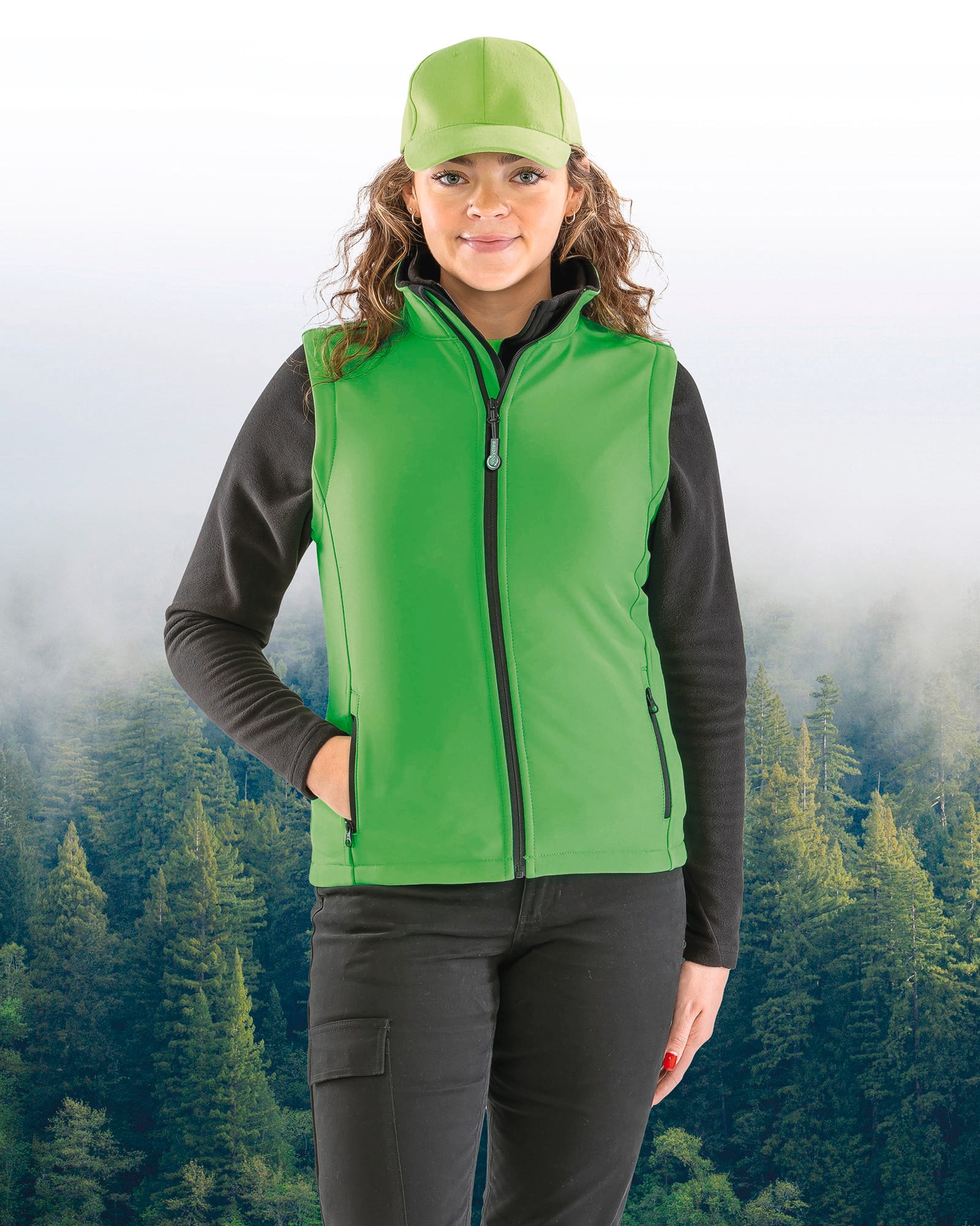 Bodywarmer Softshell Femme Printable