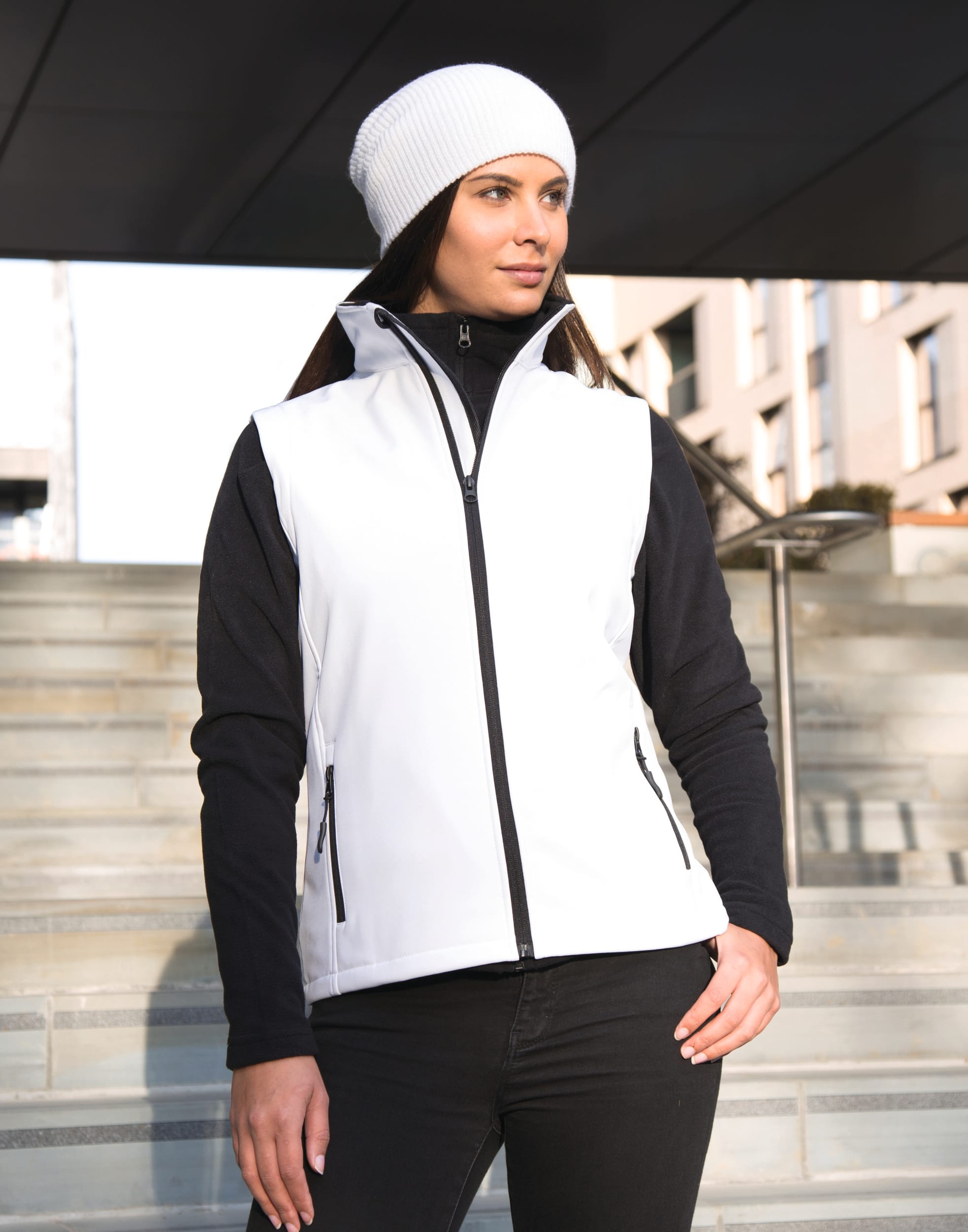 Colete softshell de senhora "printable"