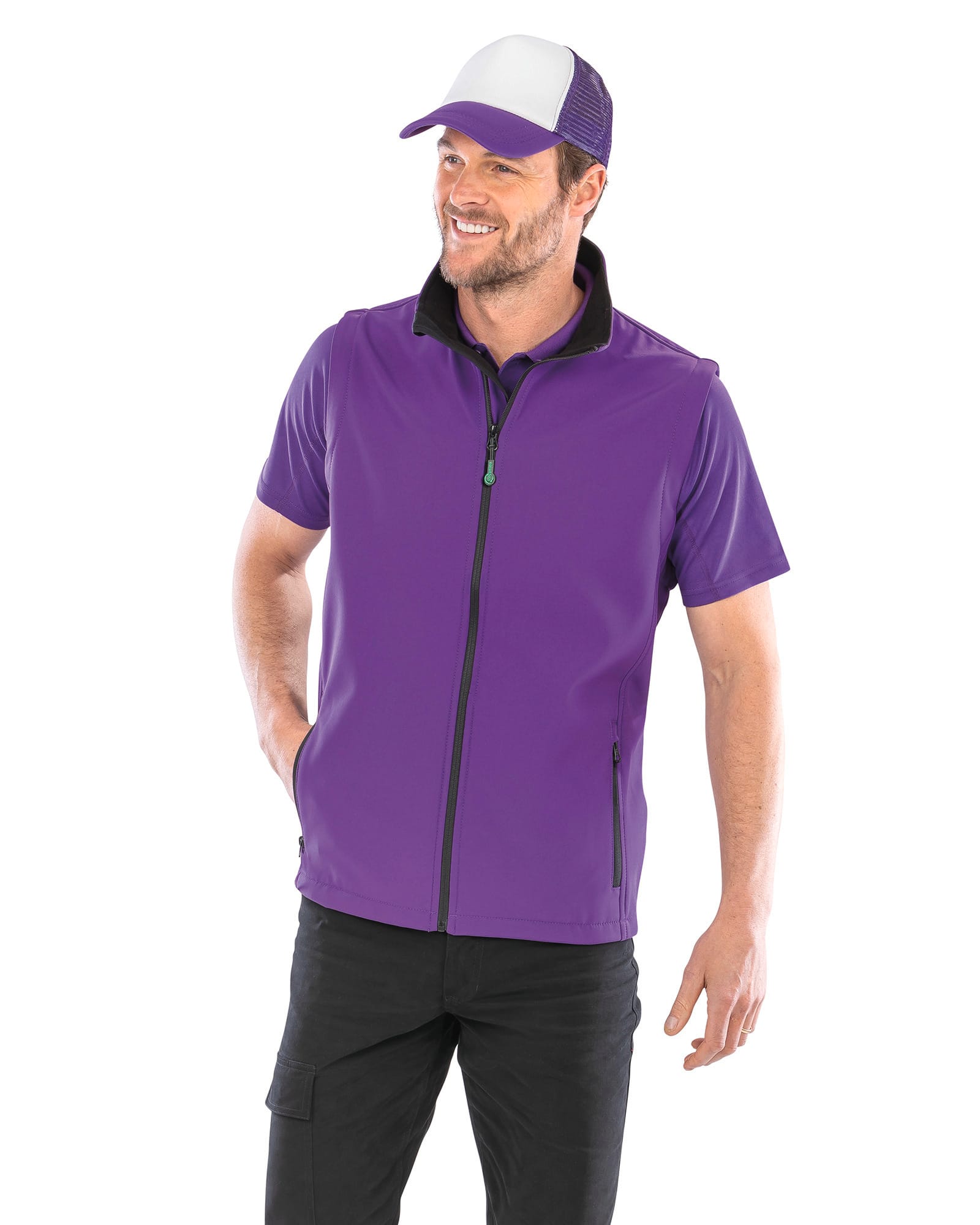 Bodywarmer Softshell Homme Printable