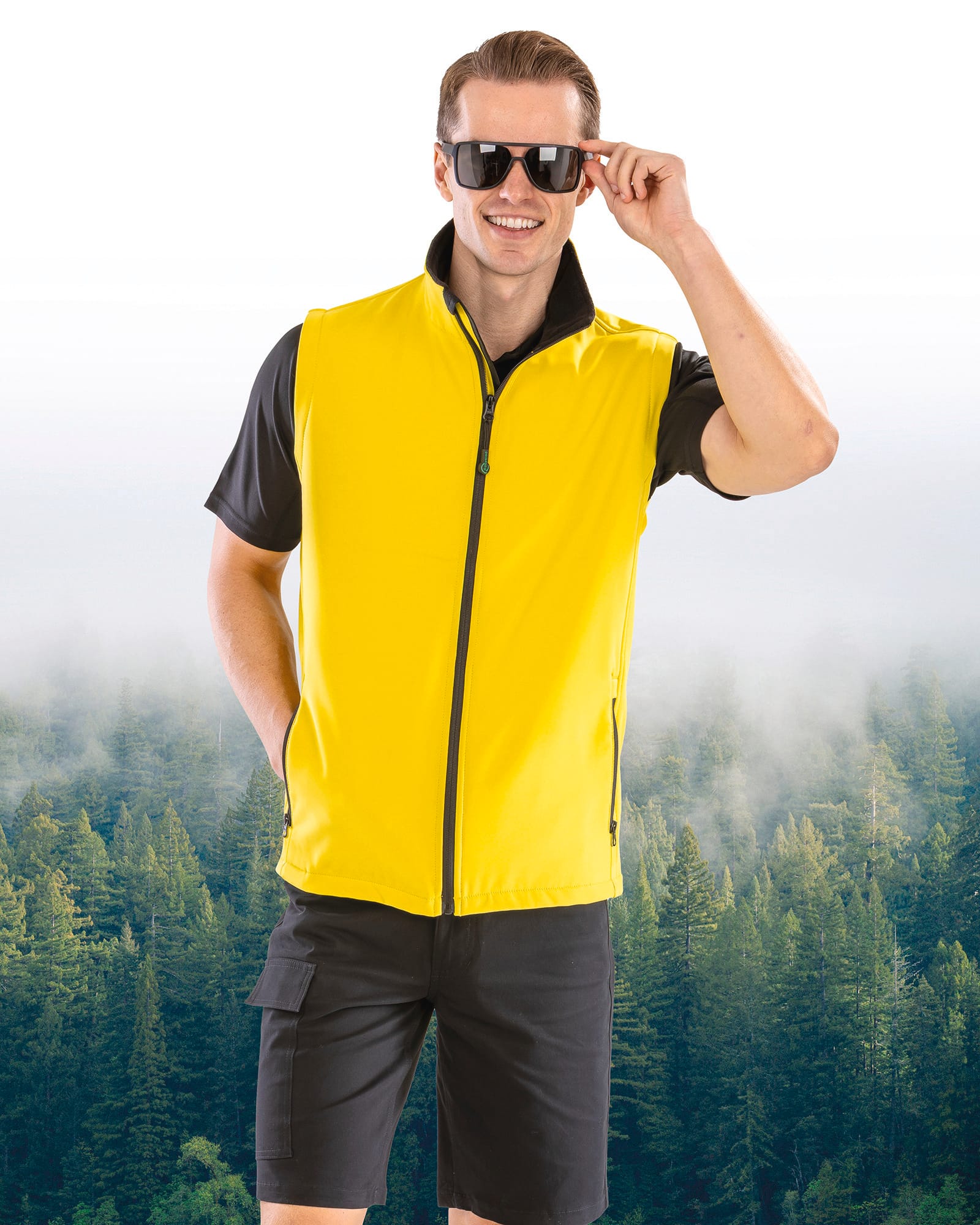 Bodywarmer Softshell Homme Printable