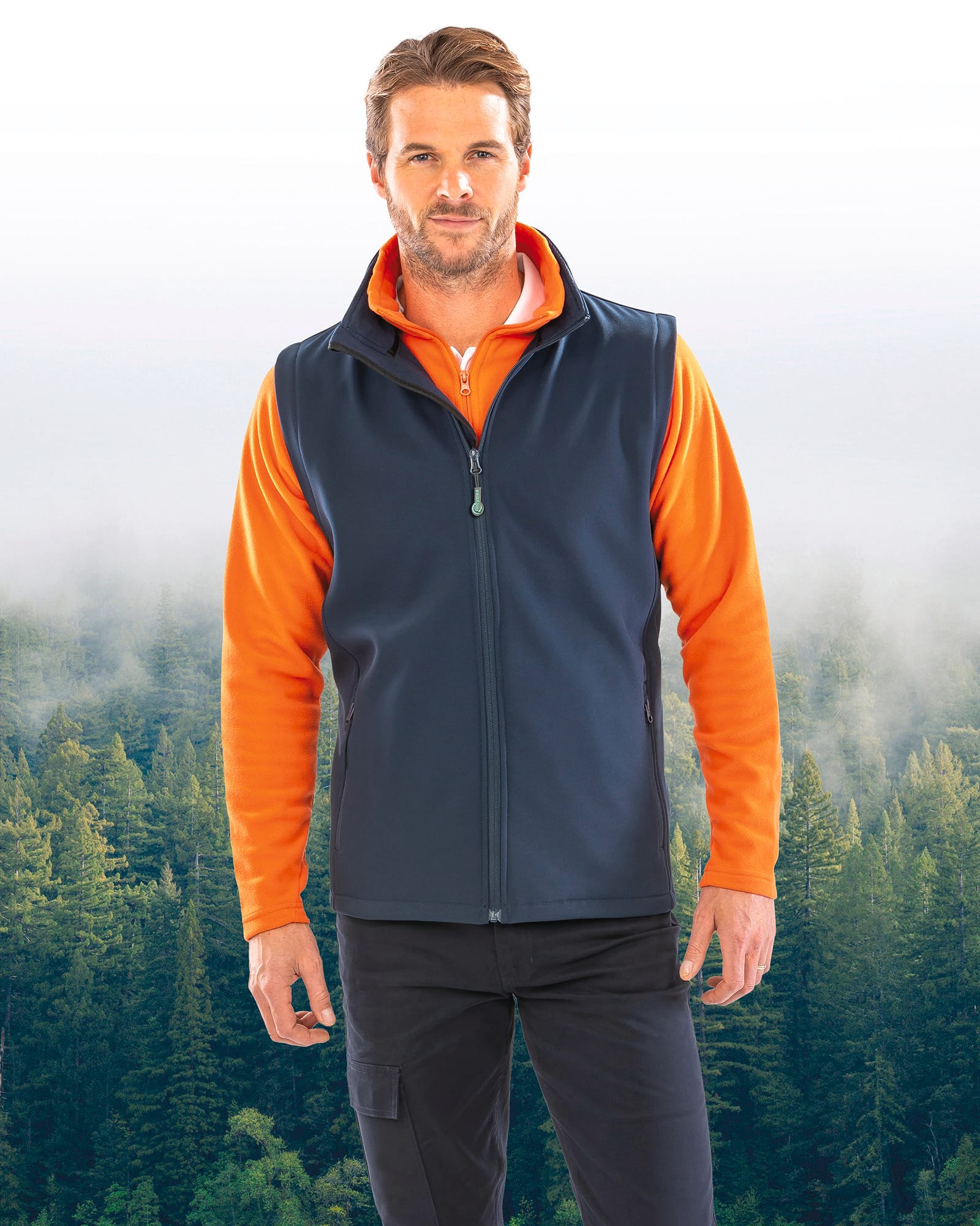 Bodywarmer Softshell Homme Printable