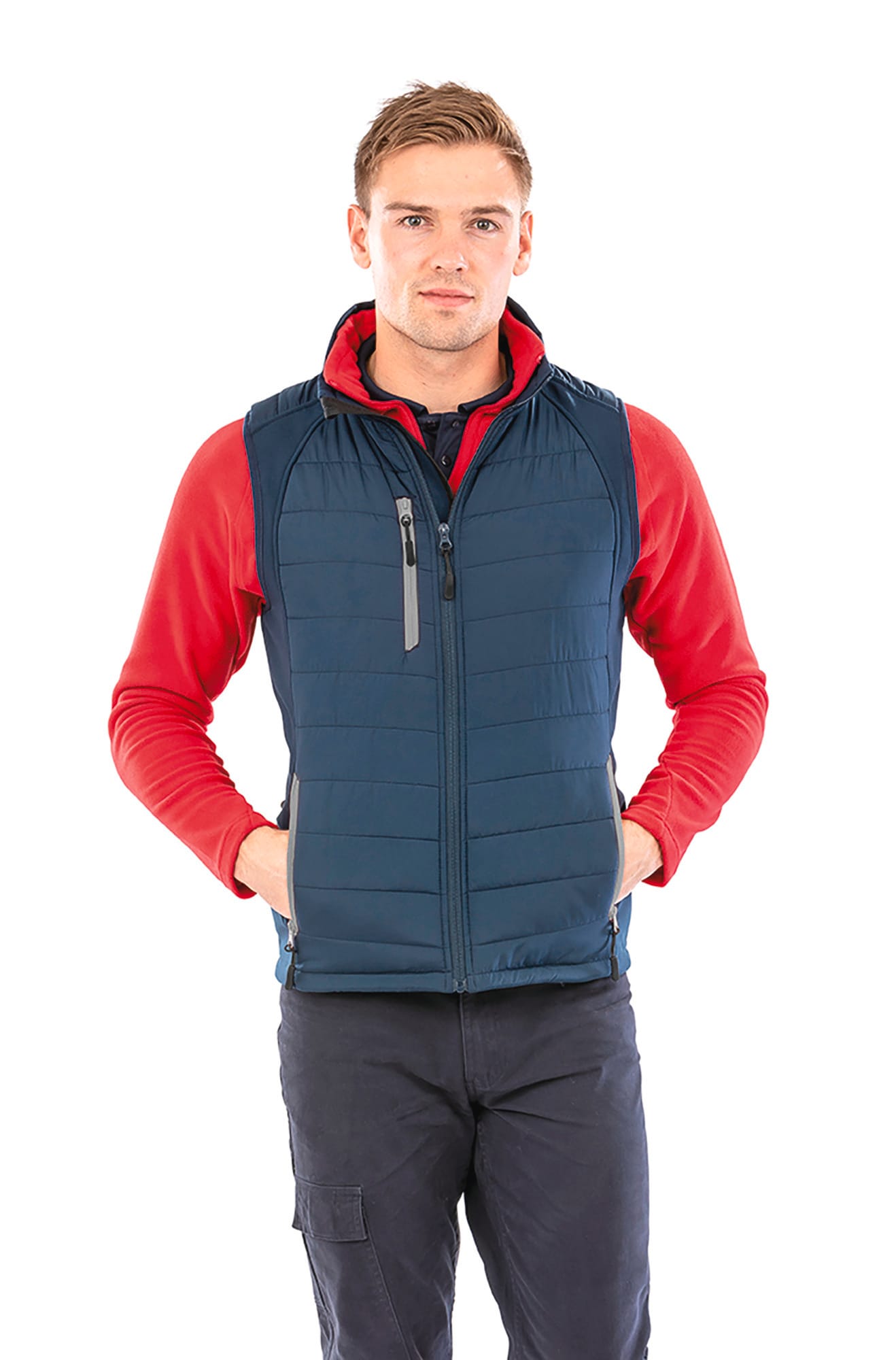 Gilet softshell rembourré black compass recyclé - Image 10