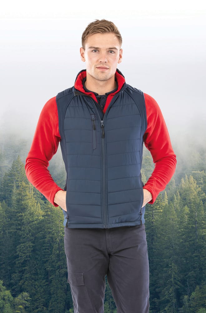 Bodywarmer unisexe softshell
