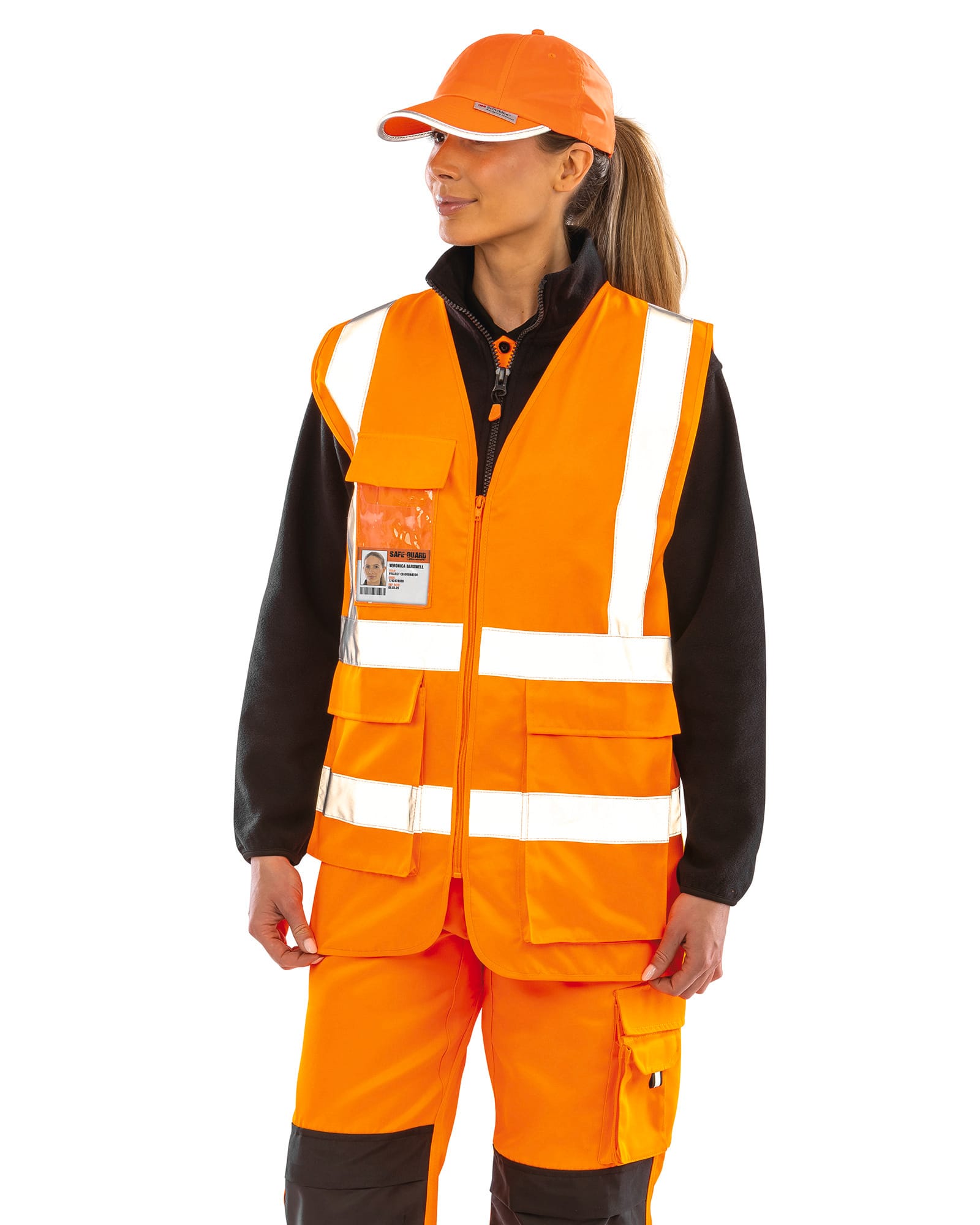 Gilet de sécurité zippé