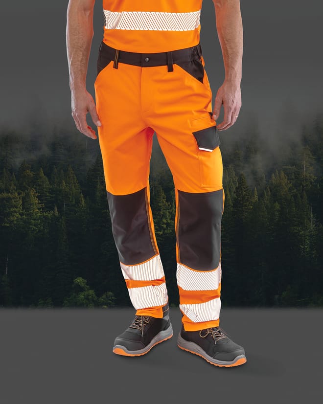 Safe-Guard recycled safety trousers