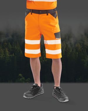 Safe-Guard gerecyclede stretch veiligheidsbermuda
