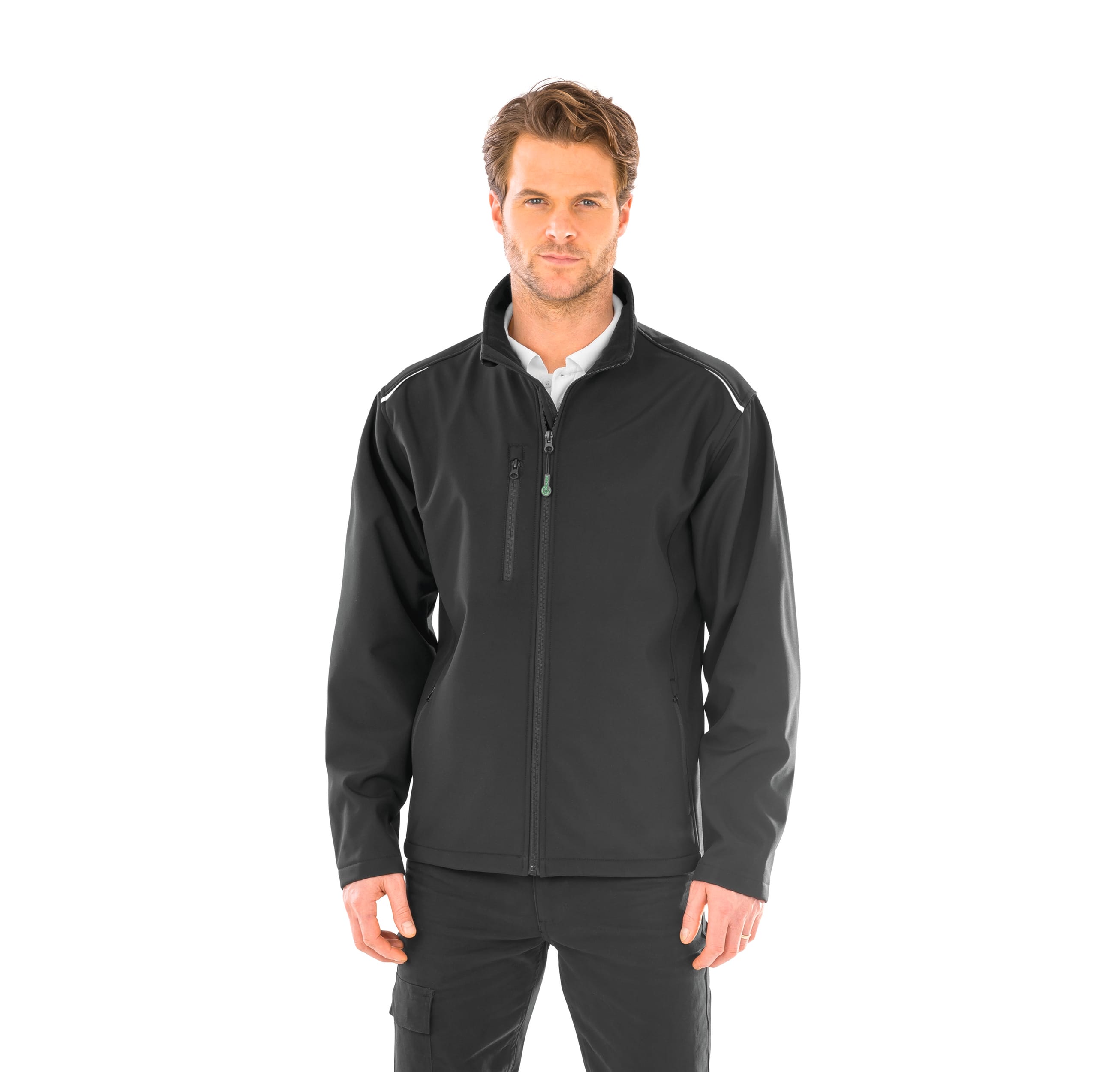 Veste softshell recyclée - Image 1
