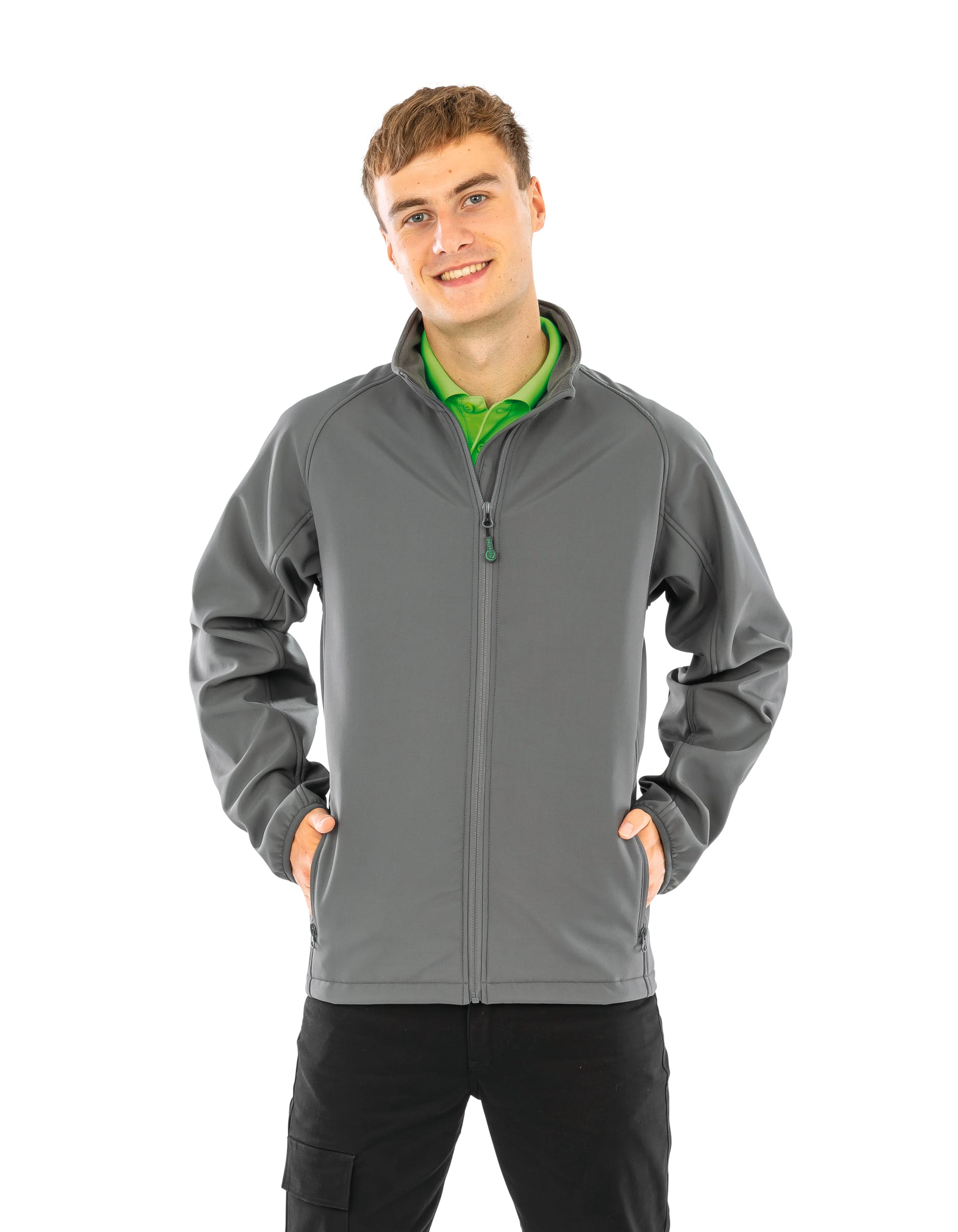 Veste softshell homme recyclée - Image 1