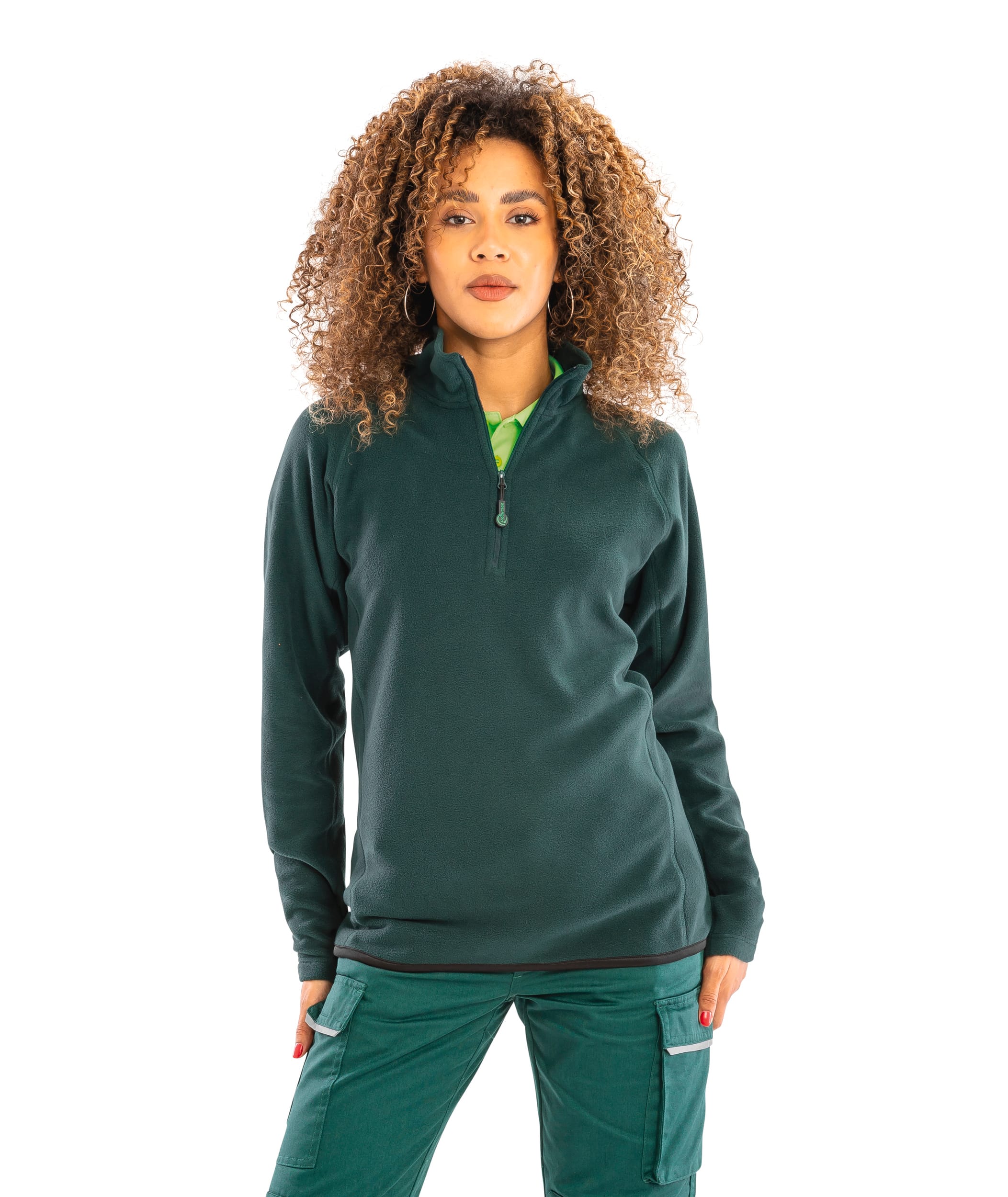 Camisola micropolar de material reciclado