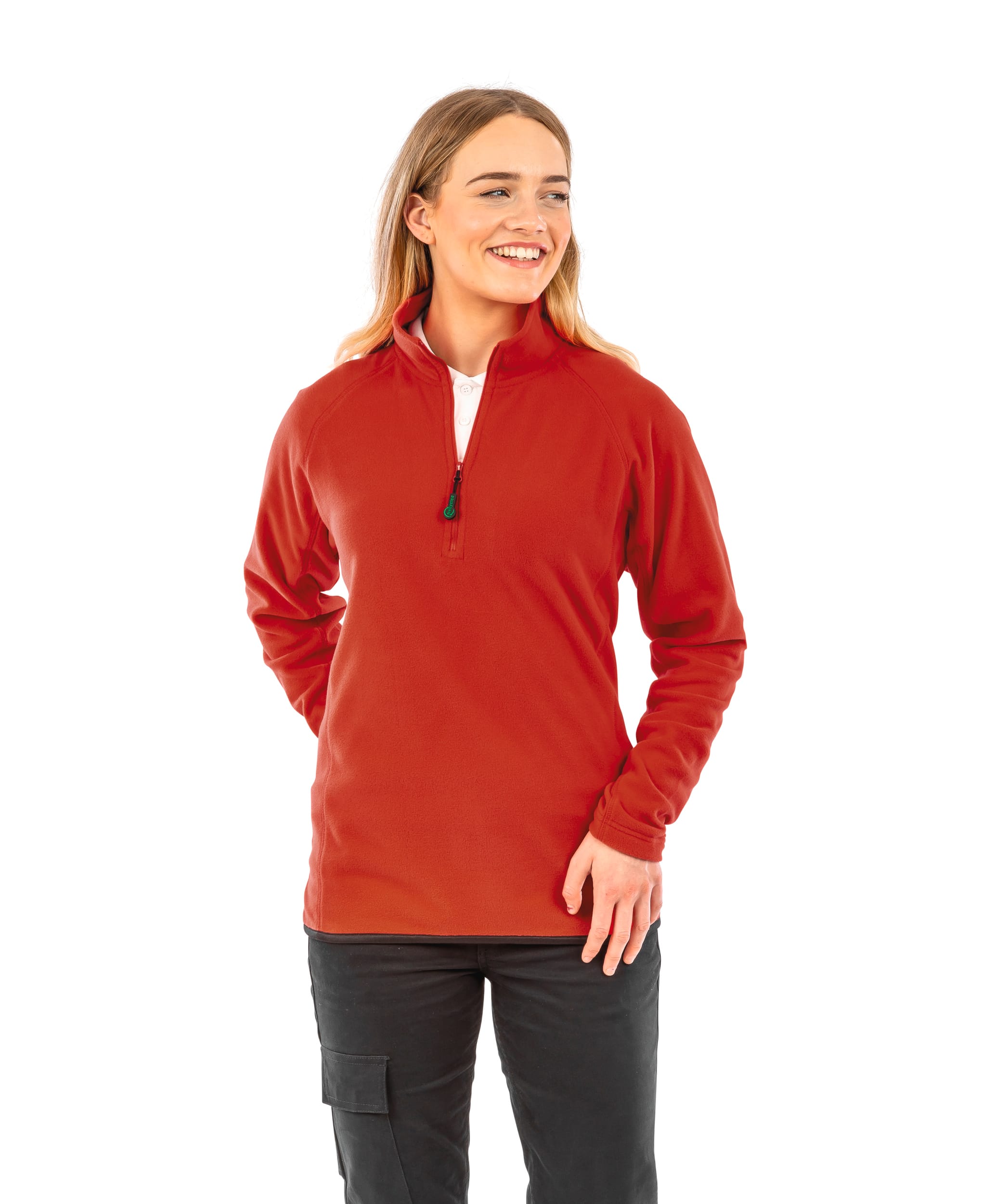 Camisola micropolar de material reciclado