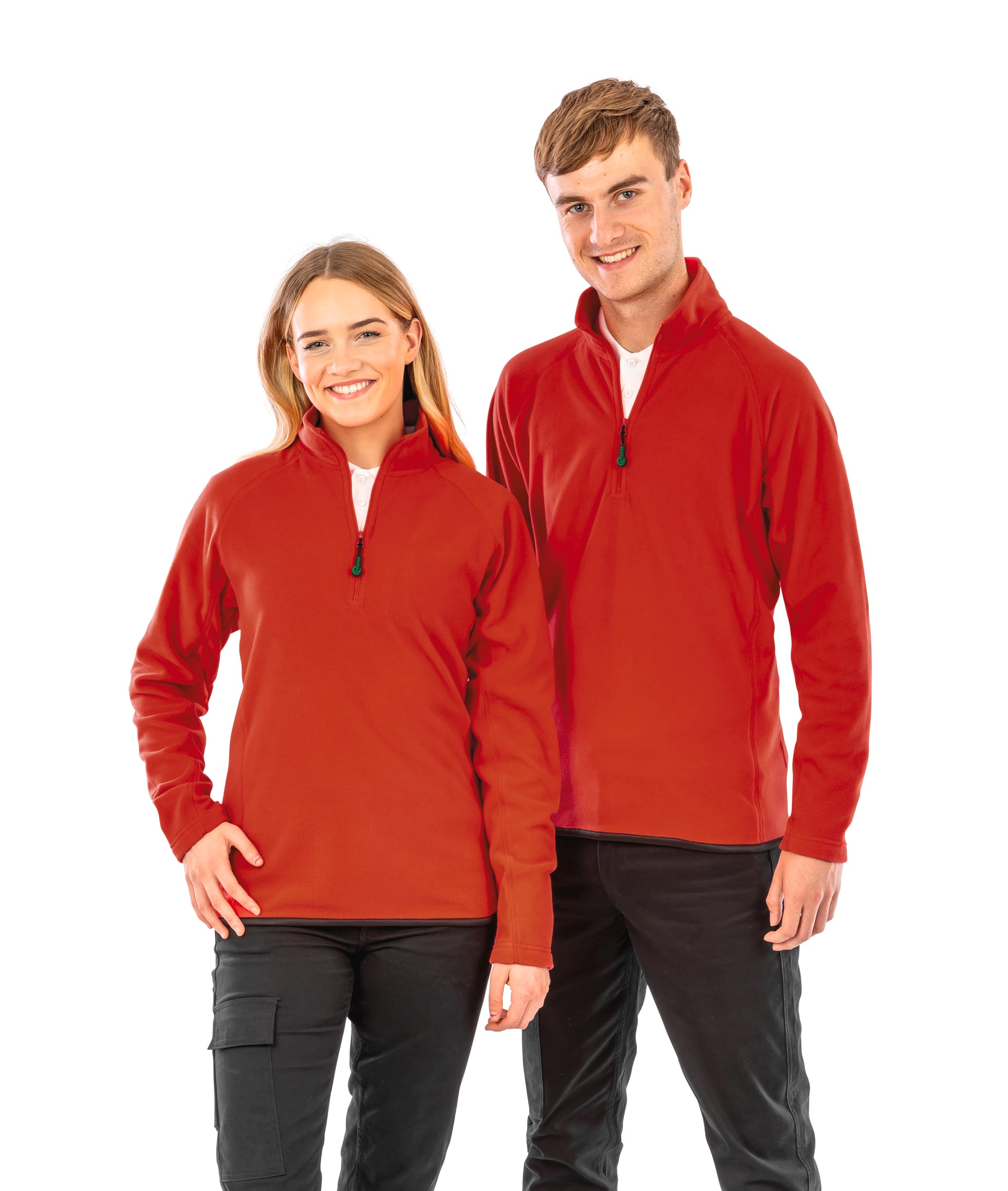 Camisola micropolar de material reciclado