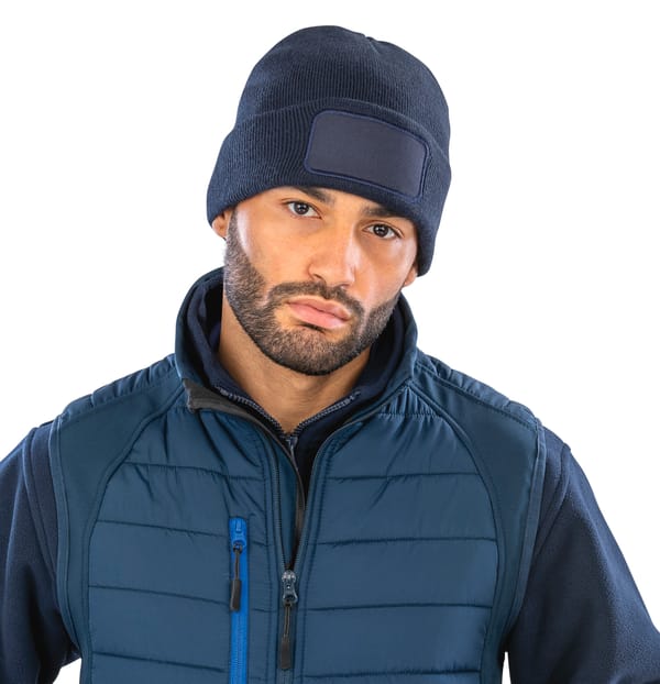 CTM Berretto In Maglia Misto Cotone Per Uomo - Lavabile In Lavatrice, Comodo E Casual