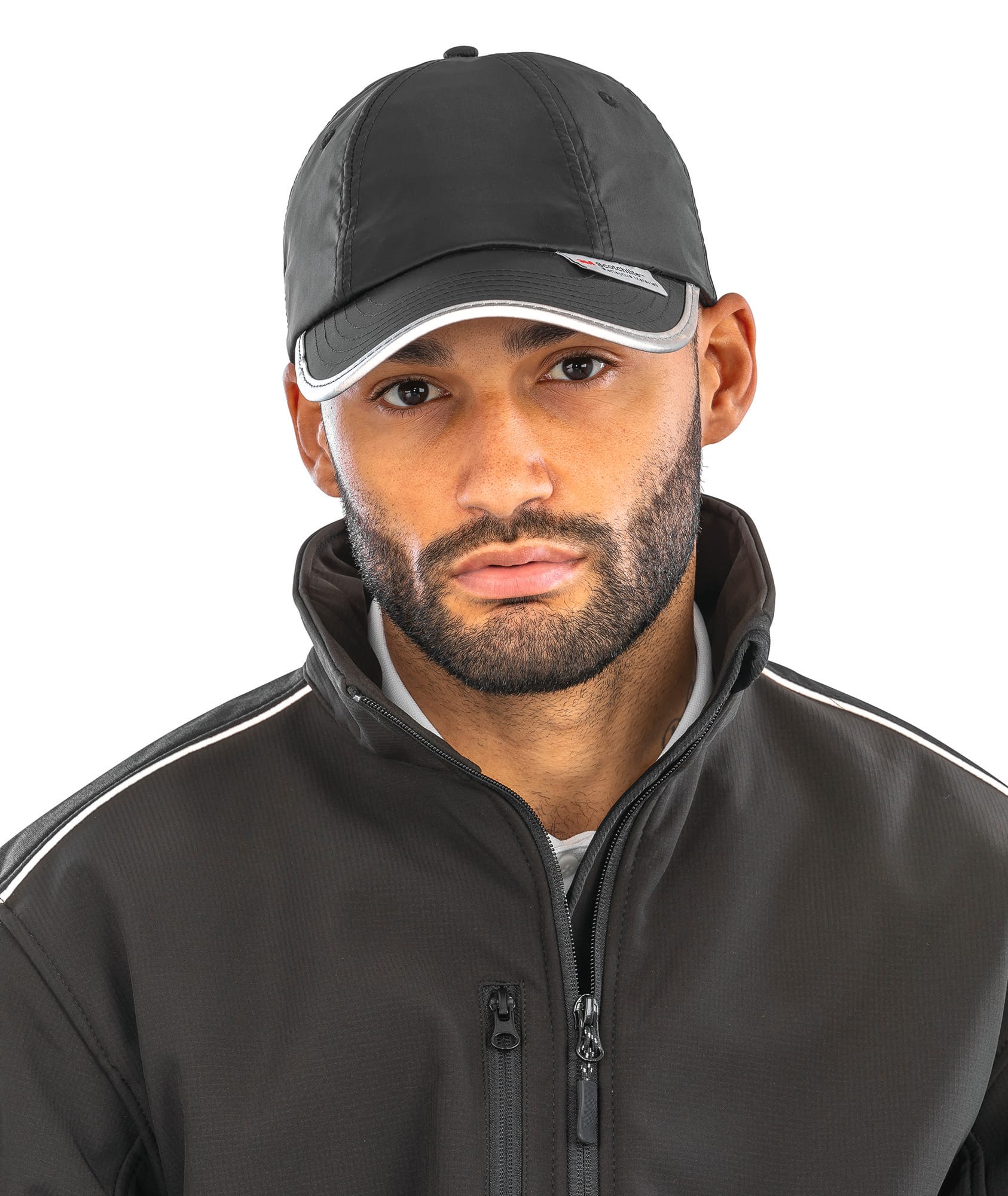 Casquette avec bordures réfléchissantes - Image 1