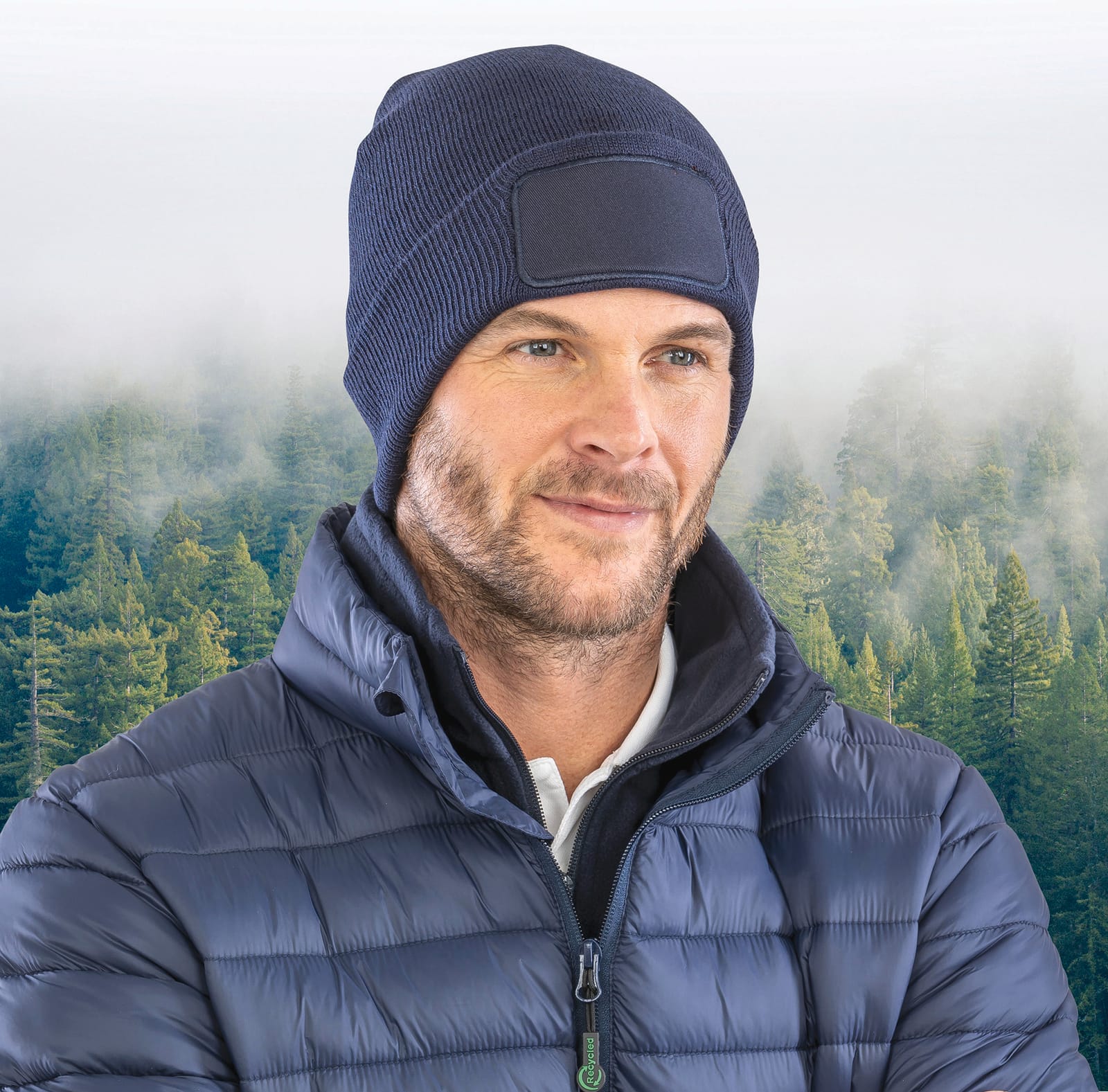 Muts dubbel tricot