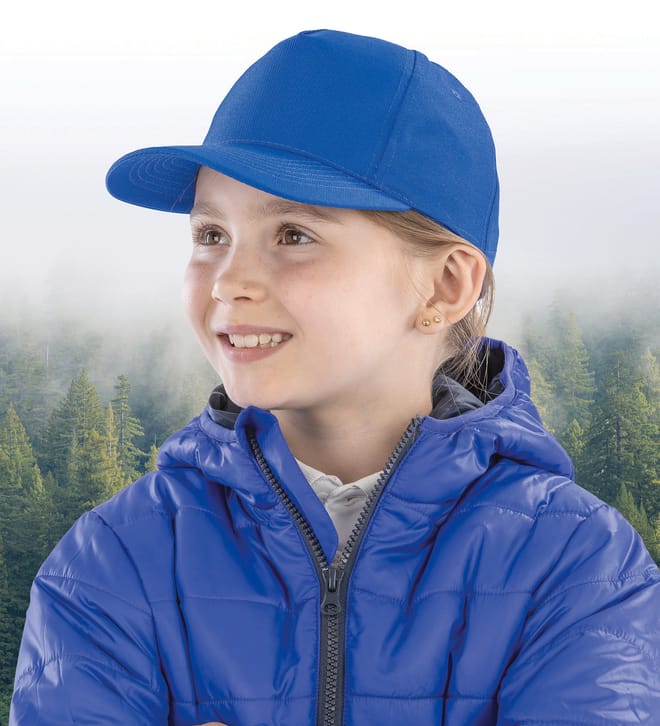 Casquette recyclée 5 panneaux enfant
