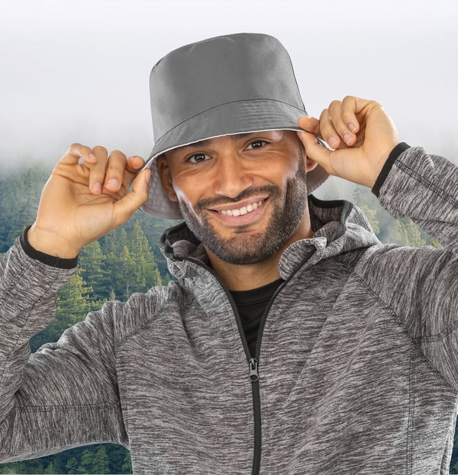 Core recycled reversible hat