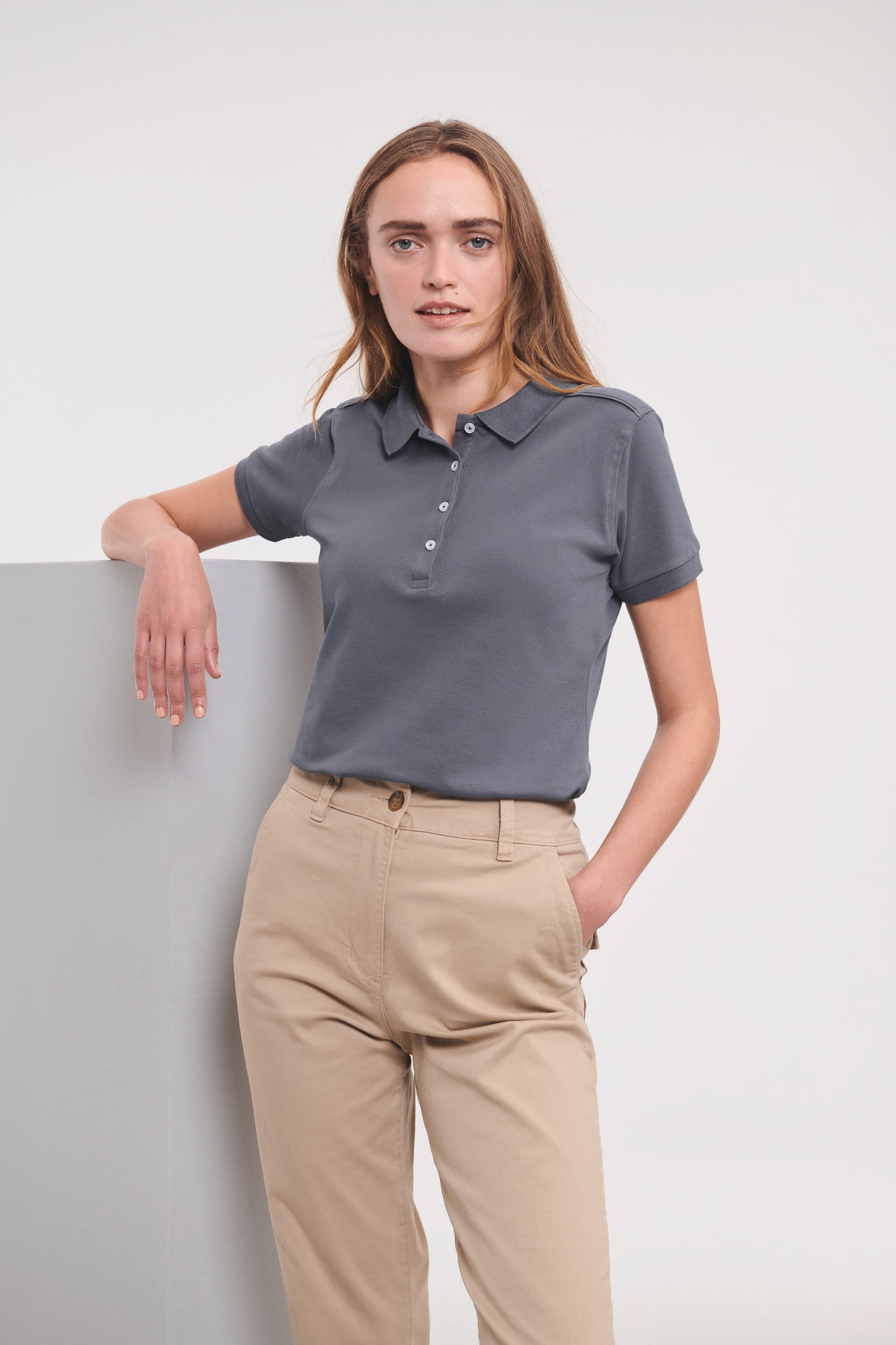Polo Stretch Femme - Image 1