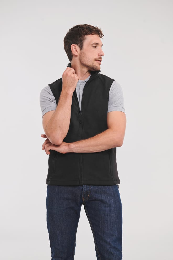 Gilet in pile uomo