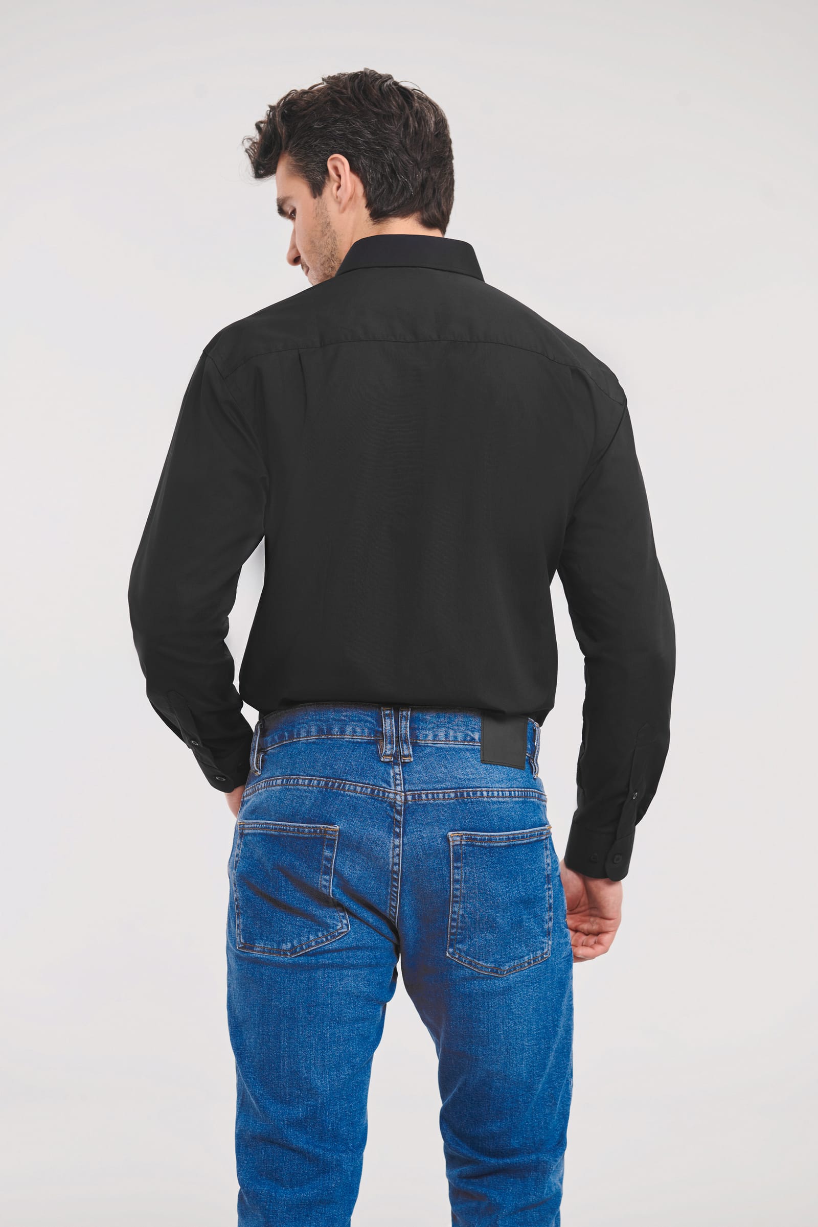 Men's Ls Polycotton Poplin Shirt