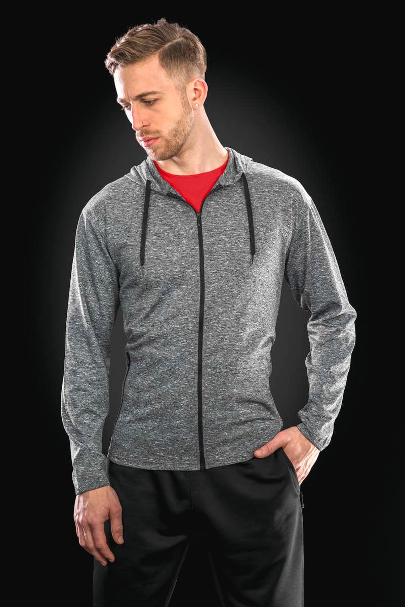 Casaco com capuz de homem