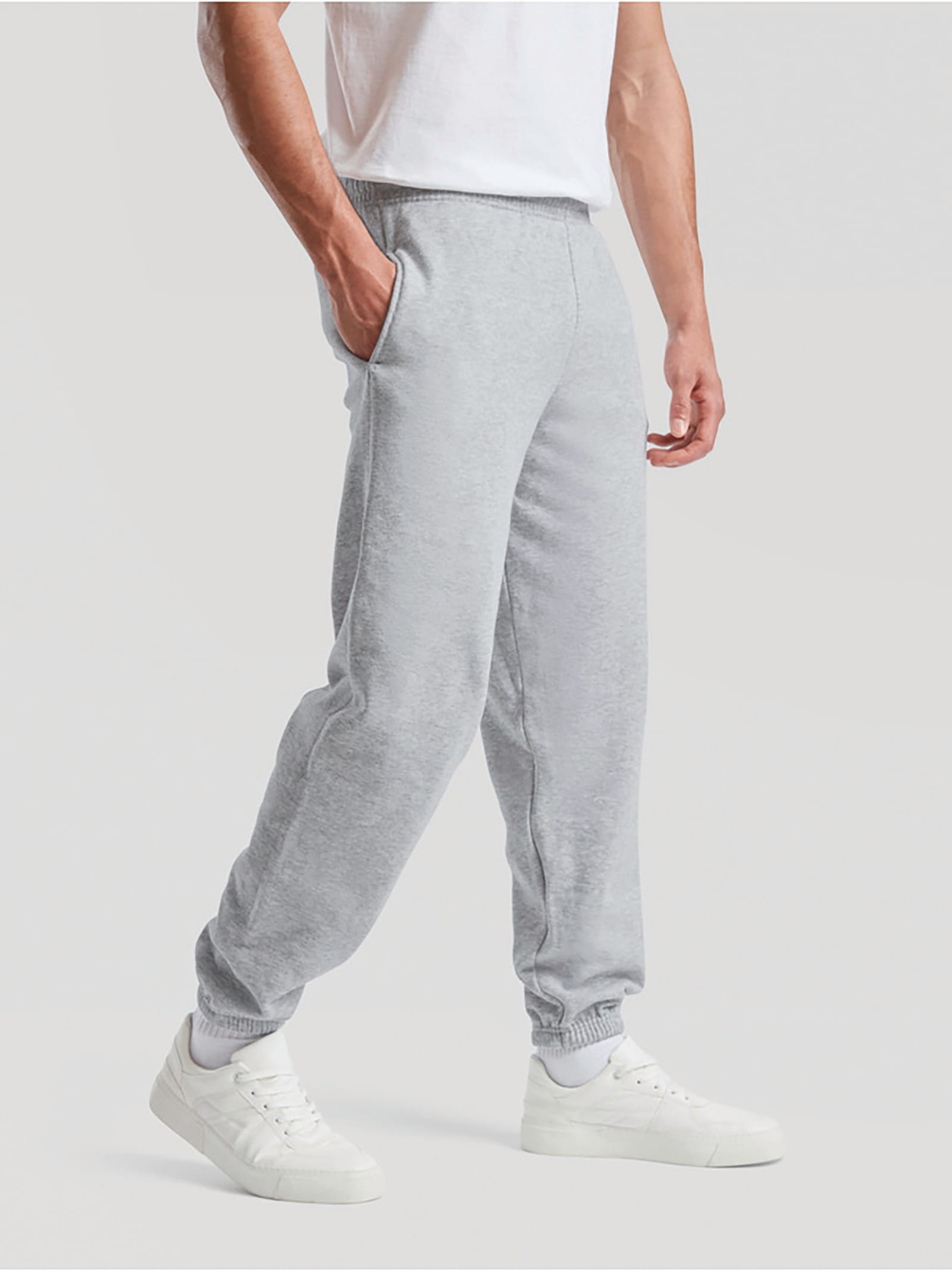 Joggingbroek elastieke enkelboorden (64-026-0)