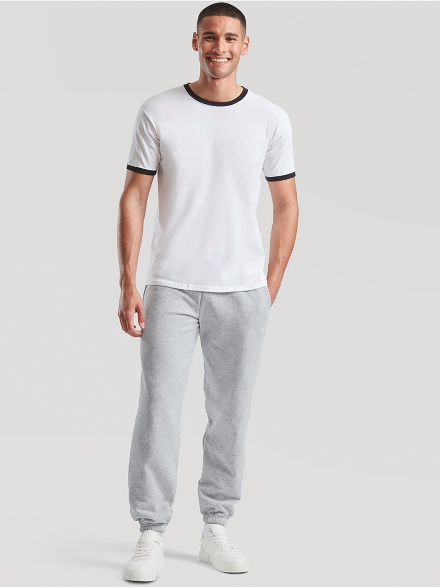 Pantalon de jogging bas élastiqué (64-026-0)