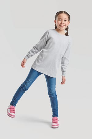 Kids Valueweight Lange mouwen (61-007-0)