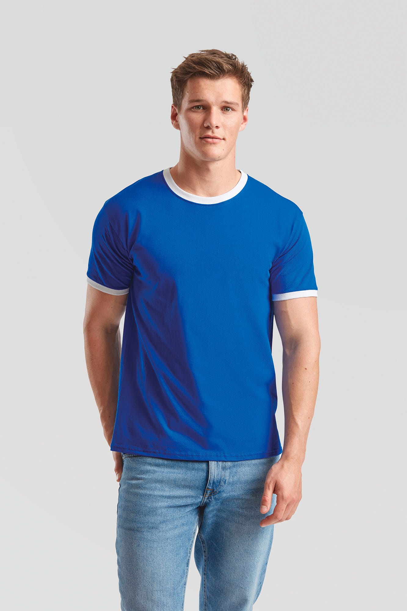 T-shirt Ringer Valueweight - Image 2