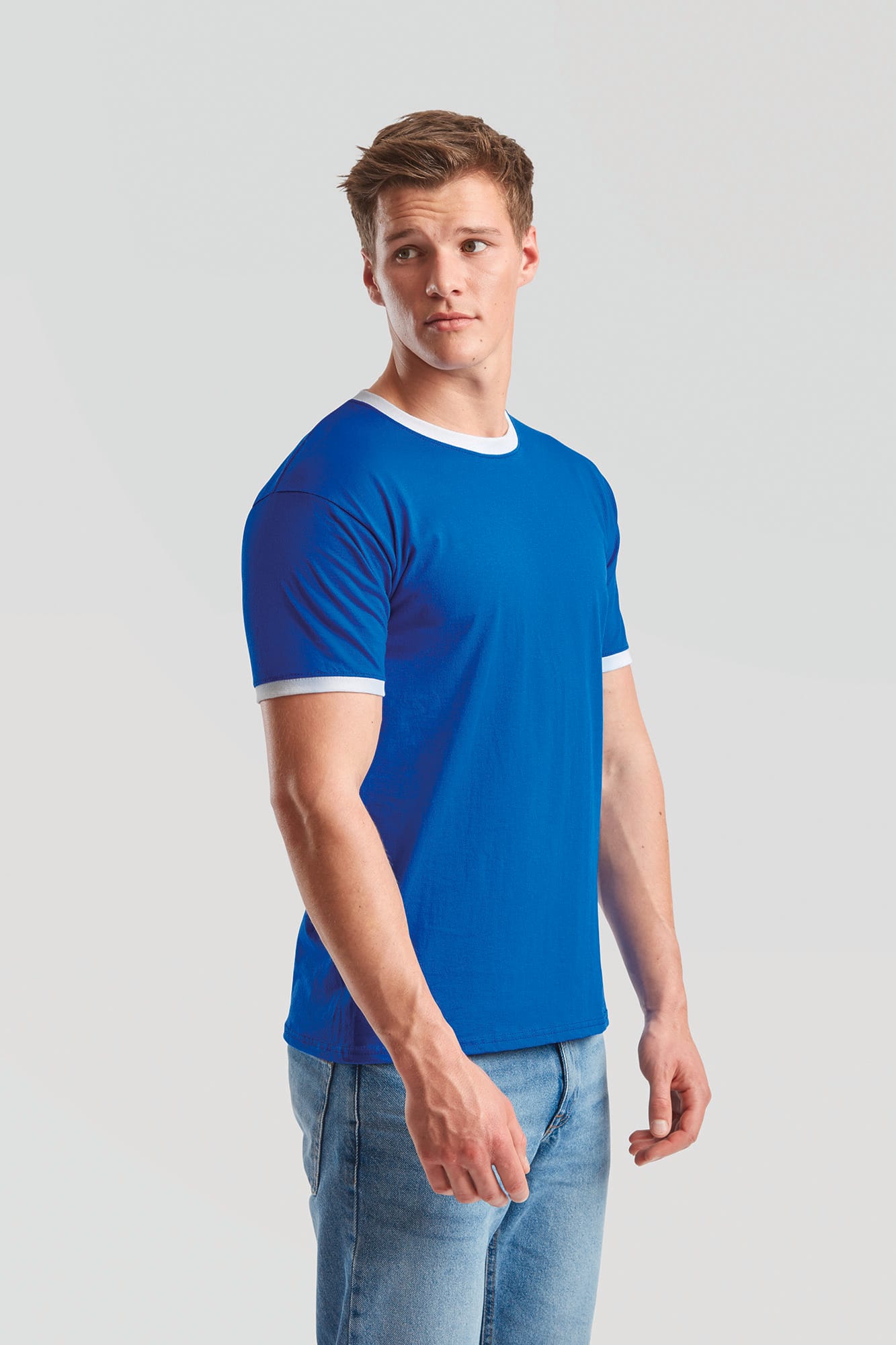 T-shirt Ringer Valueweight - Image 3