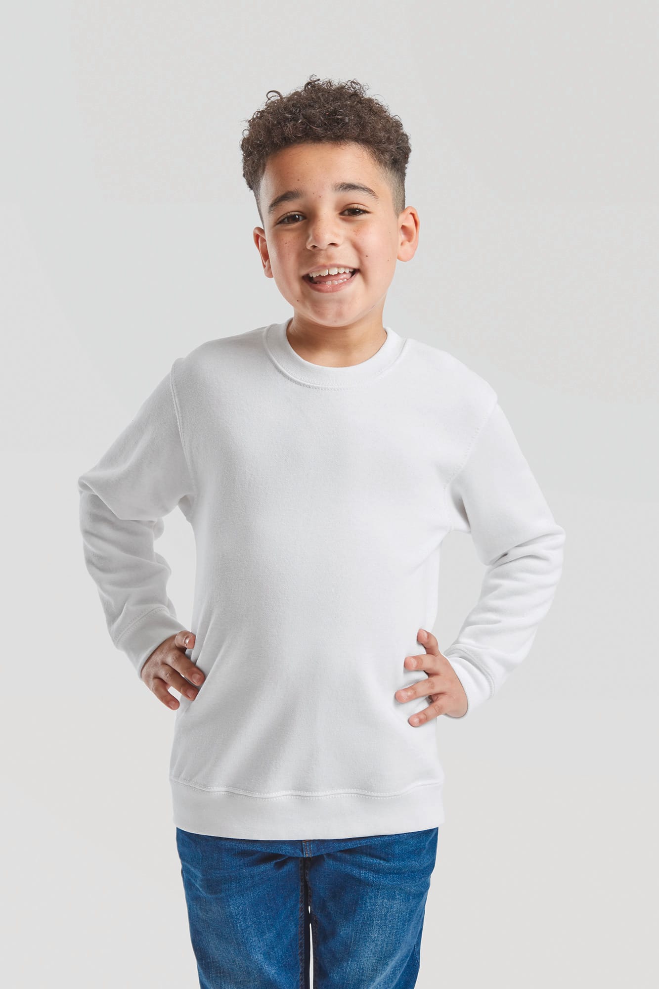 Sweat-shirt enfant col rond Classic (62-041-0) - Image 2