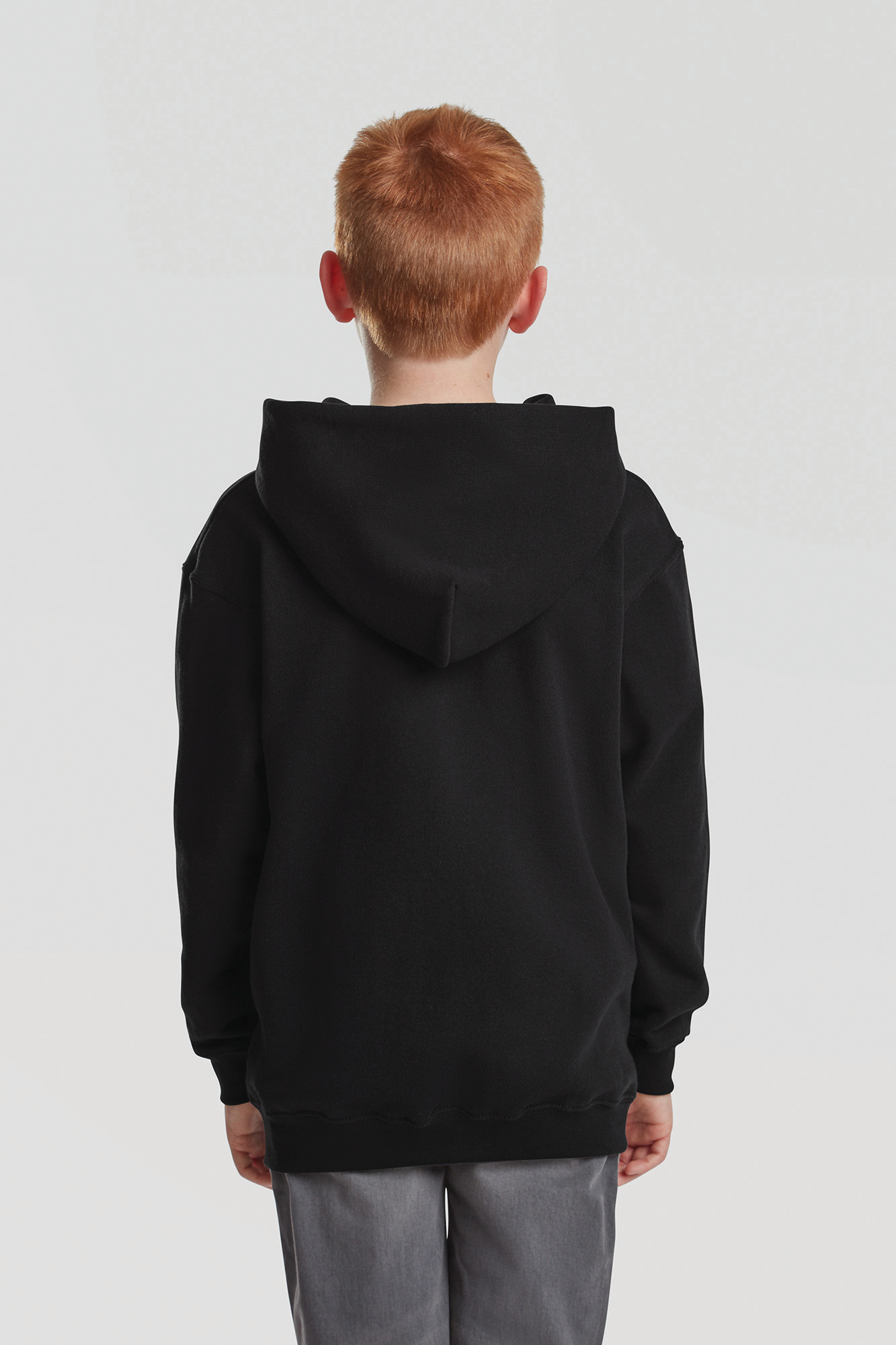Kids Classic sweatvest met capuchon (62-045-0)