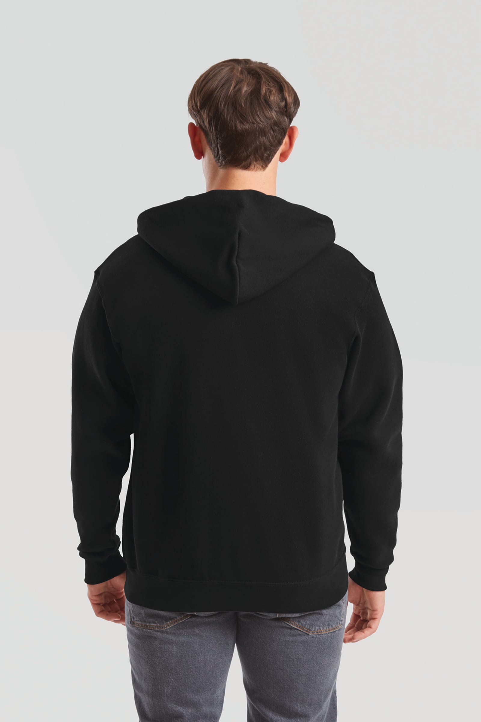 Classic Sweatvest met capuchon (62-062-0)