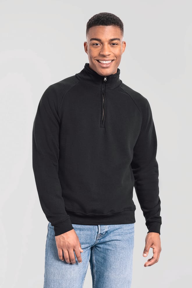 Iconic premium men’s quarter-zip sweatshirt