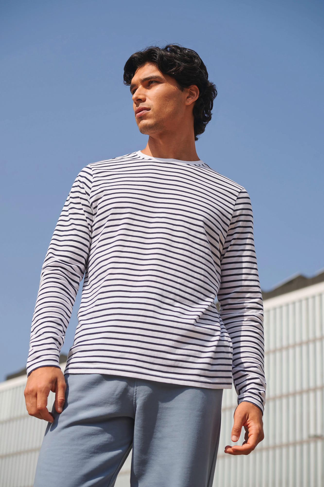 T-shirt rayé manches longues - Image 2