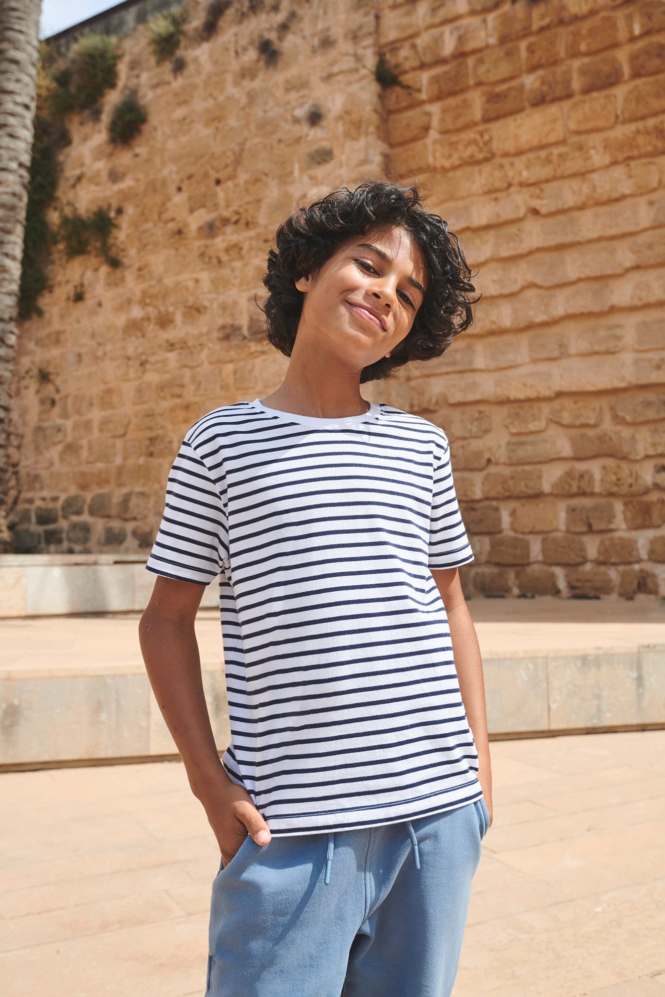 T-shirt rayé enfant - Image 2