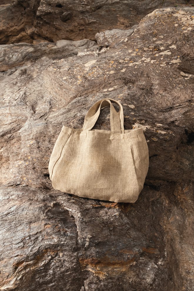 Sac shopping en jute