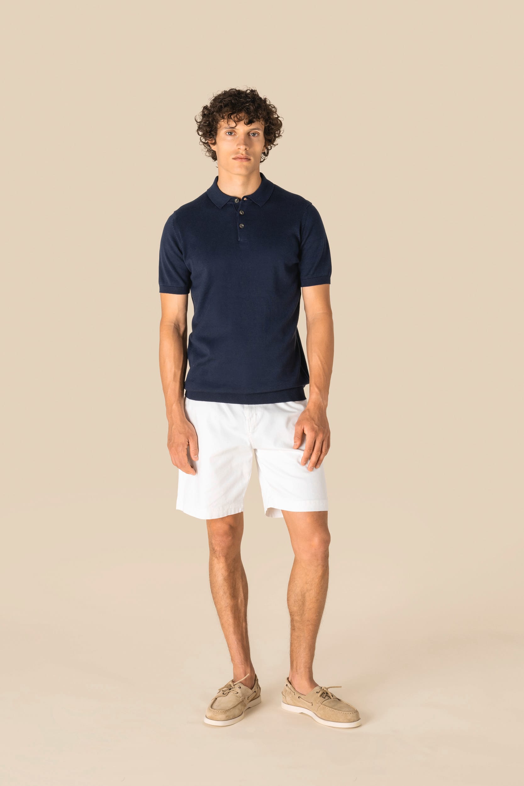 Polo écoresponsable en maille homme - Image 2