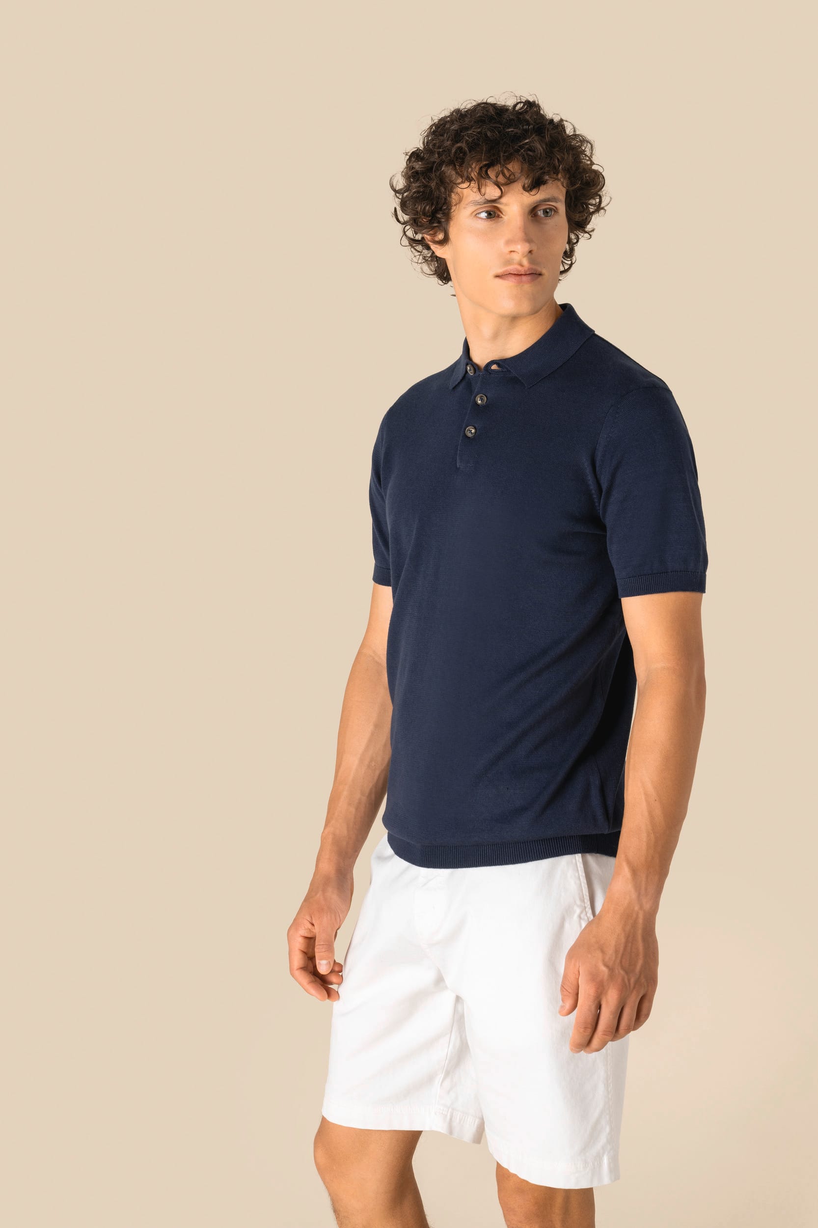 Polo écoresponsable en maille homme - Image 3