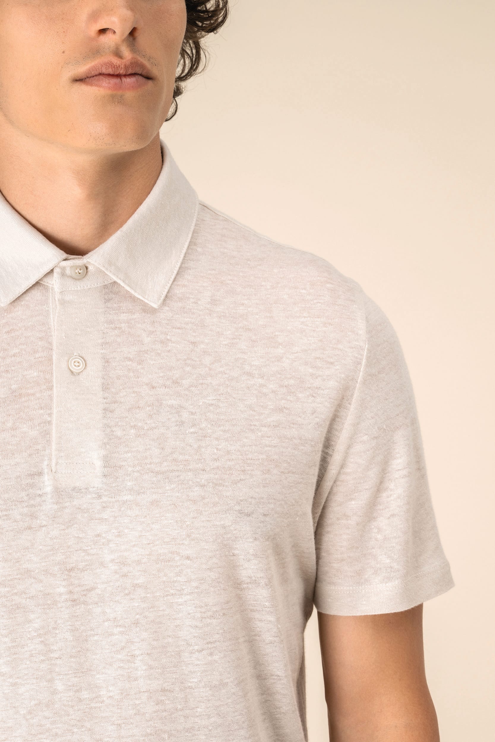 Polo en lin homme - Image 6