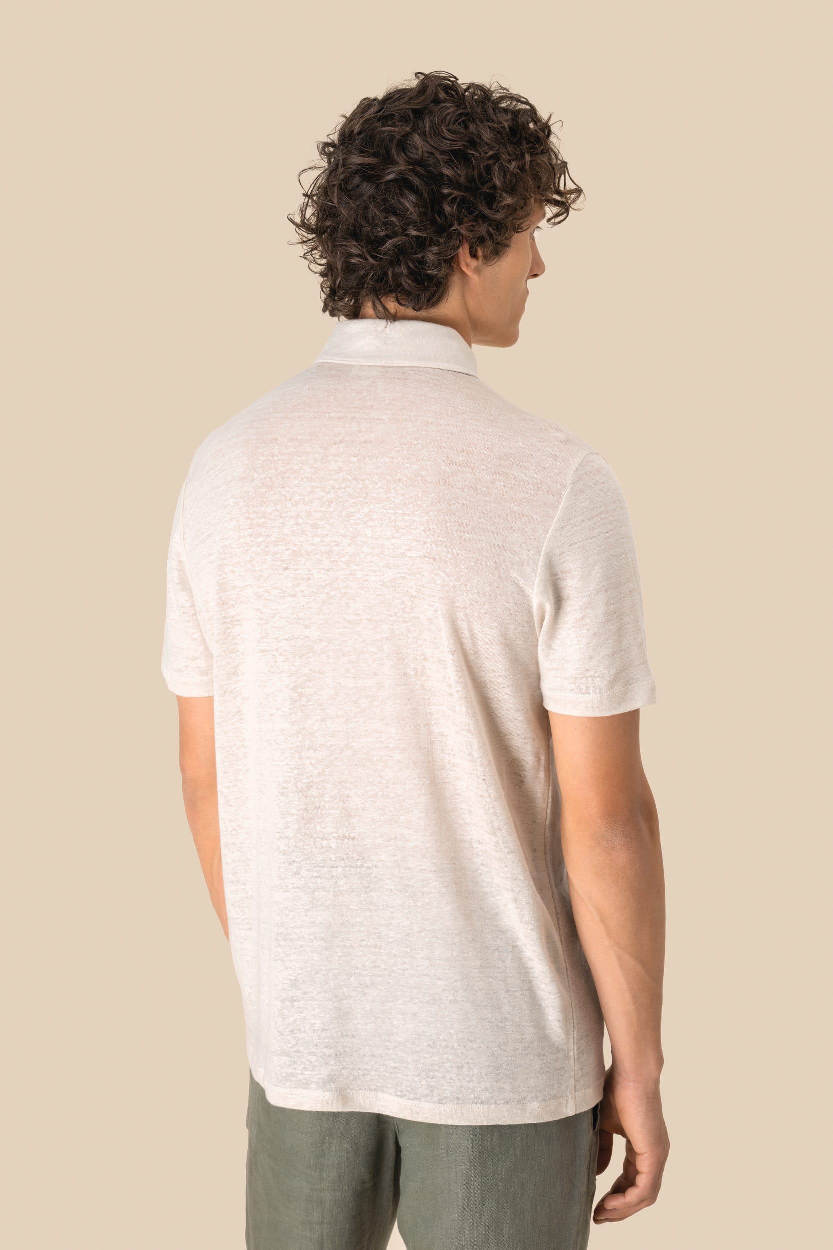 Polo en lin homme - Image 5